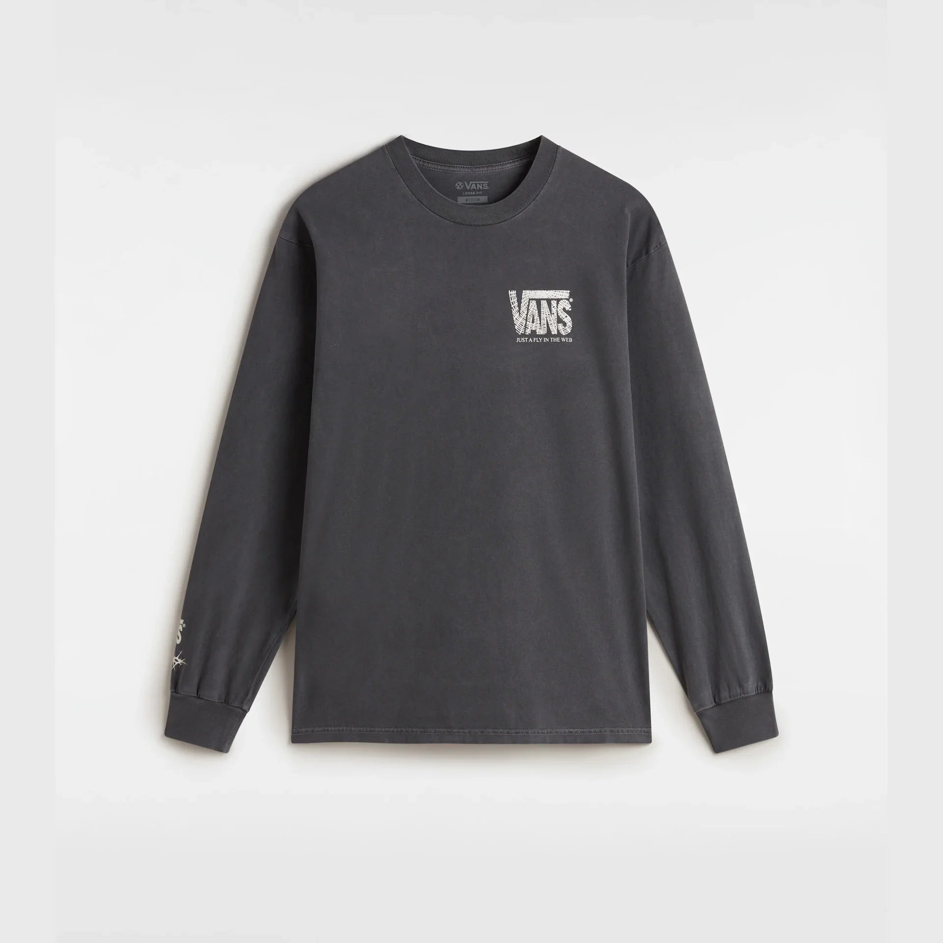 VANS MTE Fly In The Web LS Tee Black kép 1