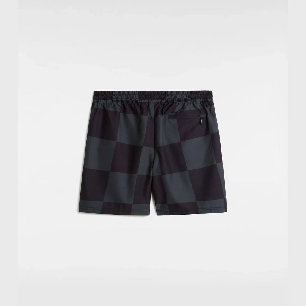 VANS Primary Checkerboard Elastic Boardshort BLACK/ASPHALT kép 2