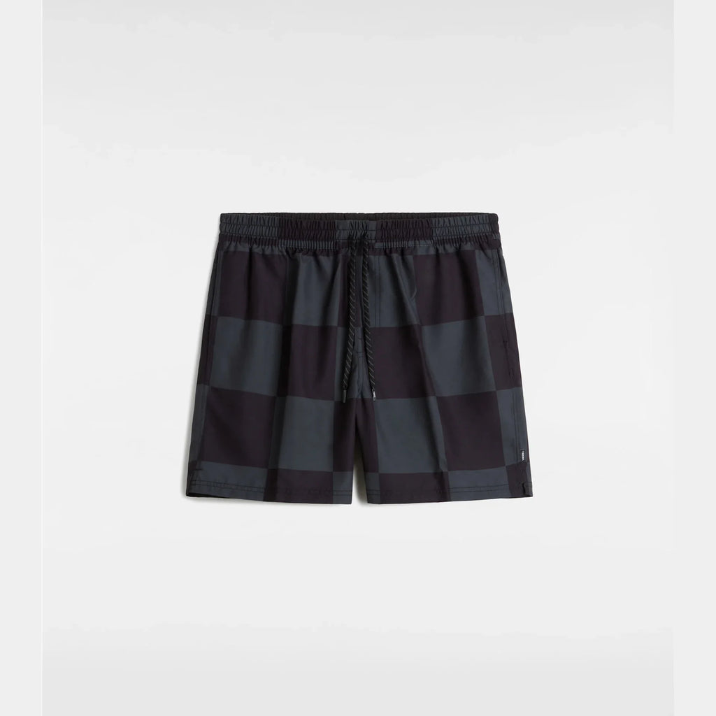 VANS Primary Checkerboard Elastic Boardshort BLACK/ASPHALT kép 1