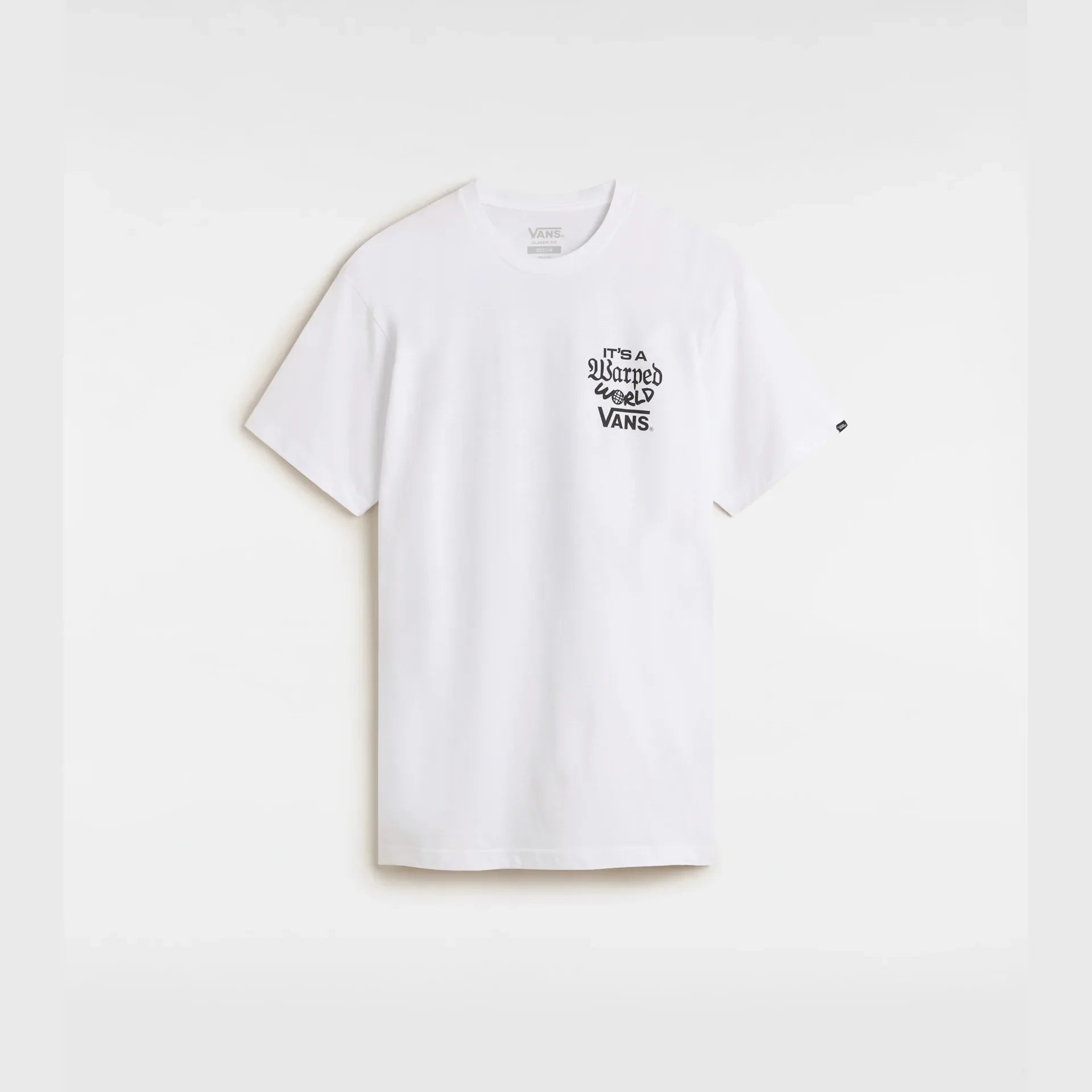 VANS Warped World SS White kép 1
