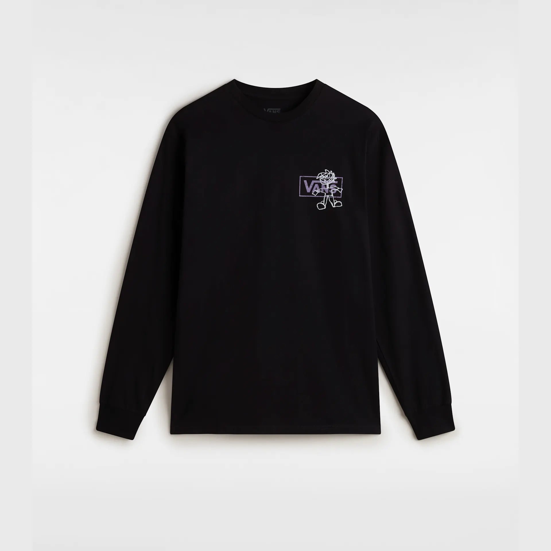 VANS Try Hard LS Black kép 1