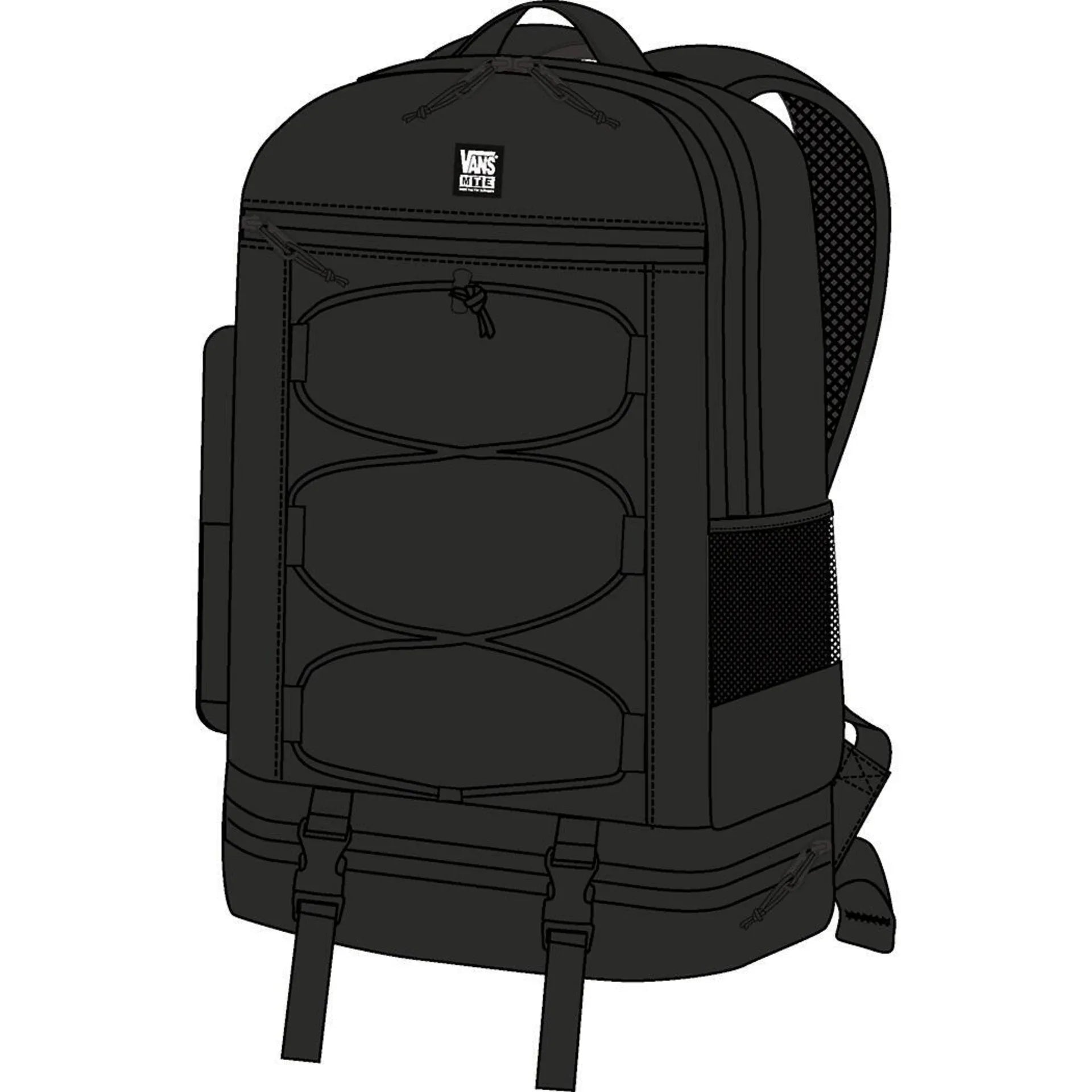 VANS MTE Breakout Backpack Black kép 1