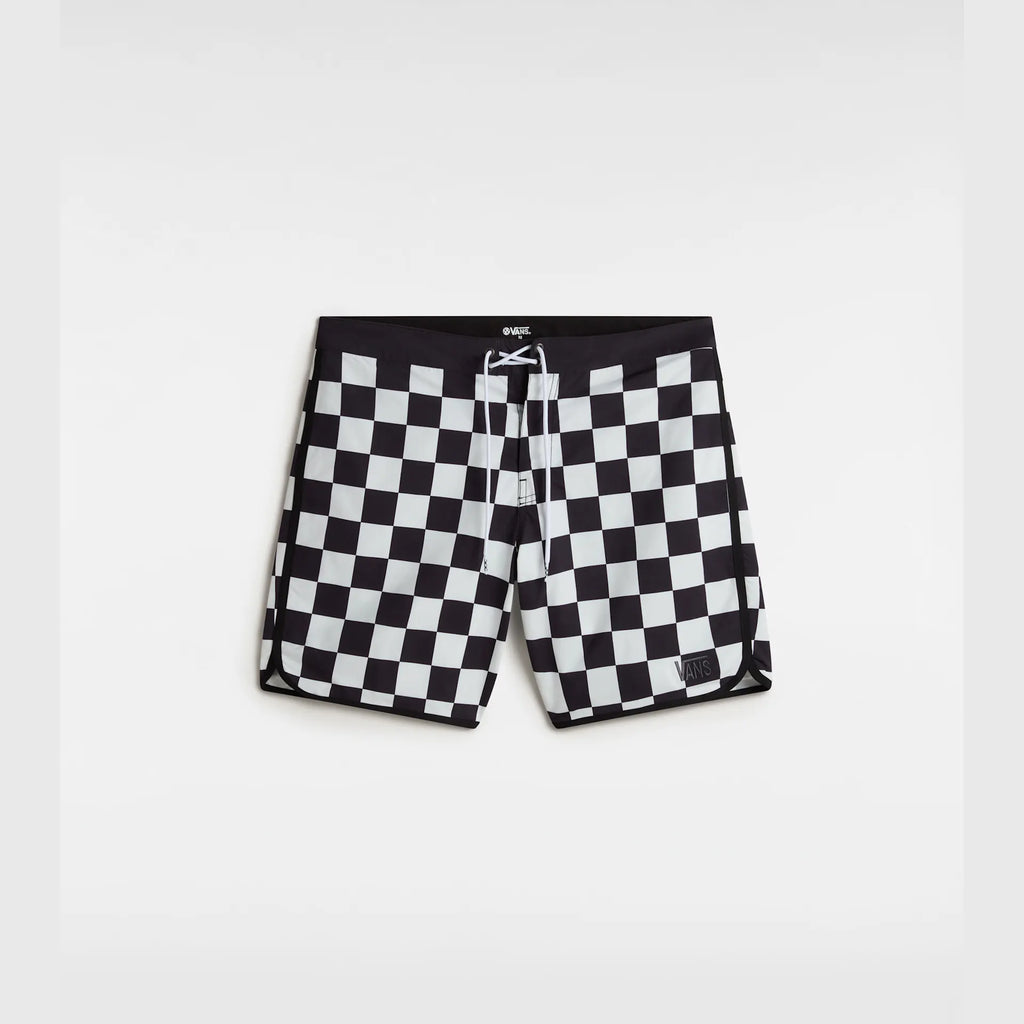 VANS MTE Everride Scalloped AOP Boardshort Black/White kép 1