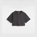 VANS Relaxed Crop Wash SS Tee Black kép 1