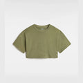 VANS Relaxed Crop Wash SS Tee LODEN GREEN kép 1