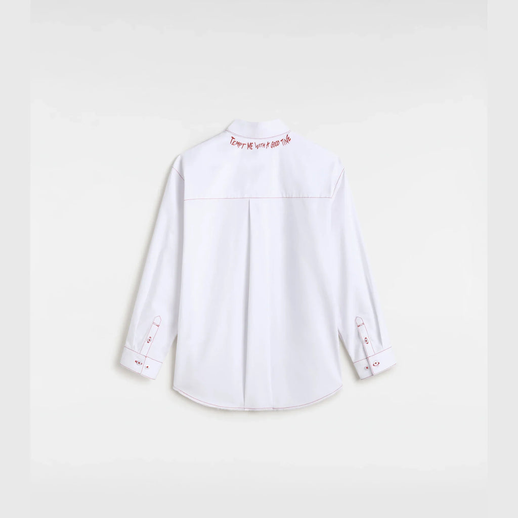 VANS Gillian Graphic Button Down White kép 2