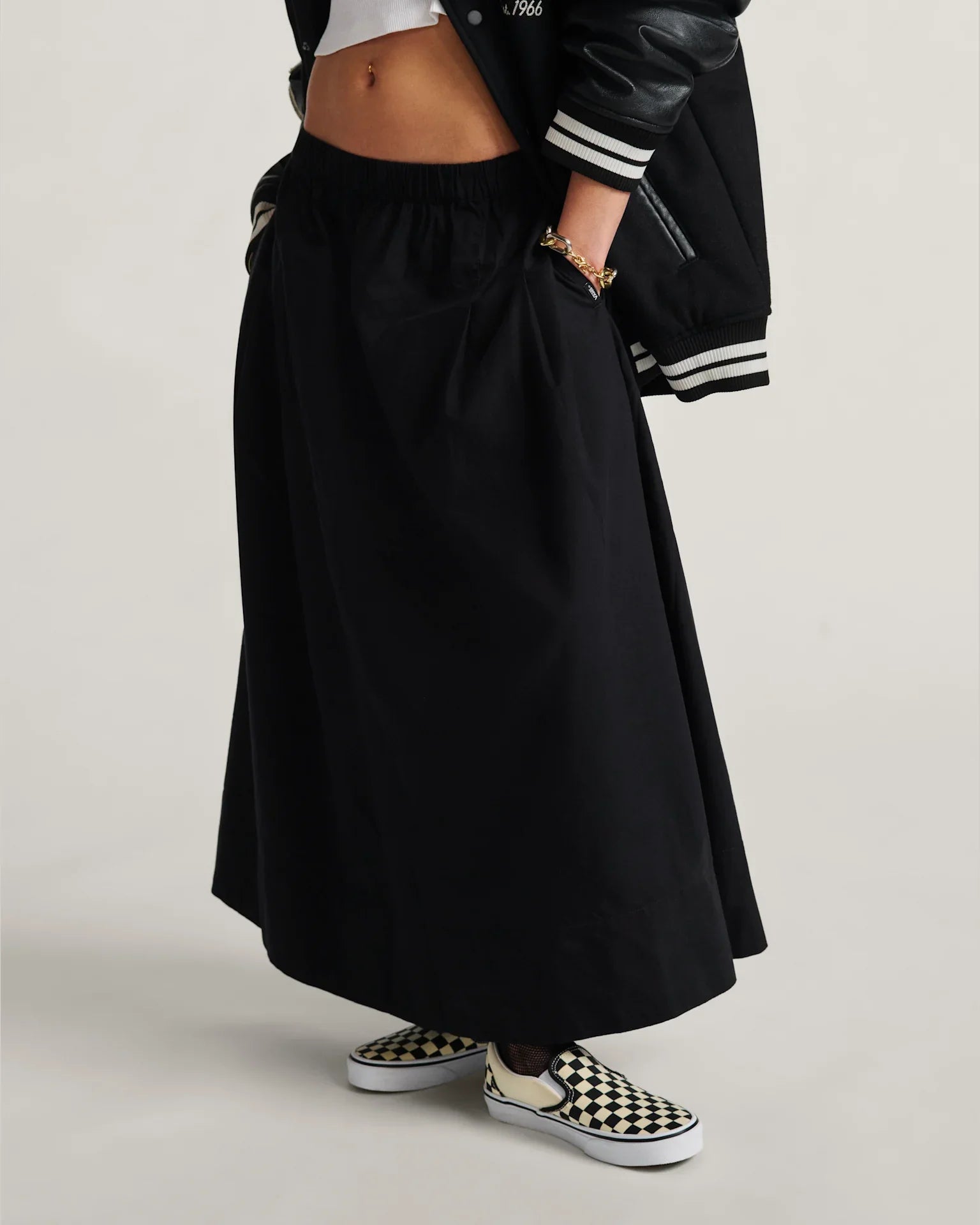 VANS Francesca Full Skirt Black kép 2