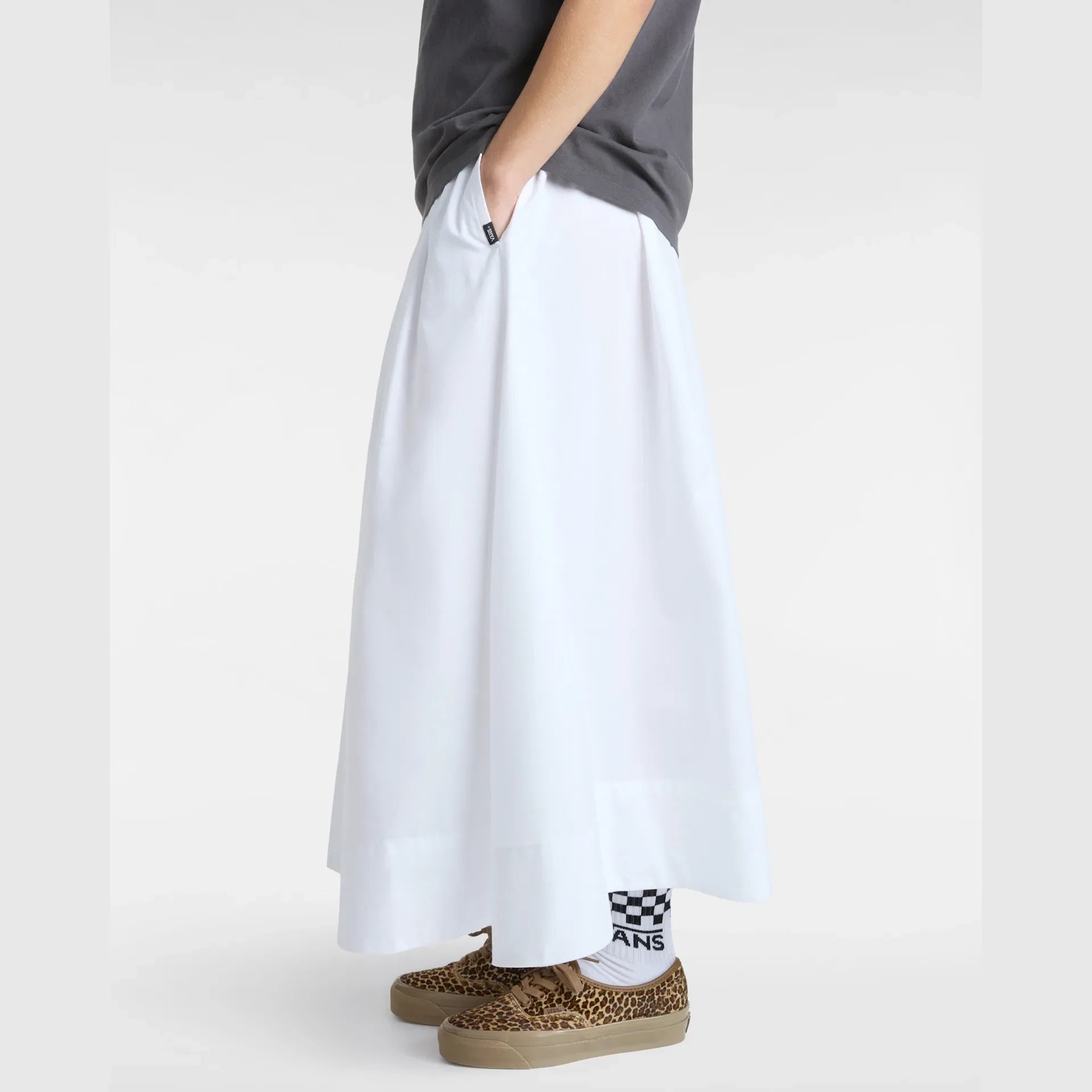 VANS Francesca Full Skirt White kép 5