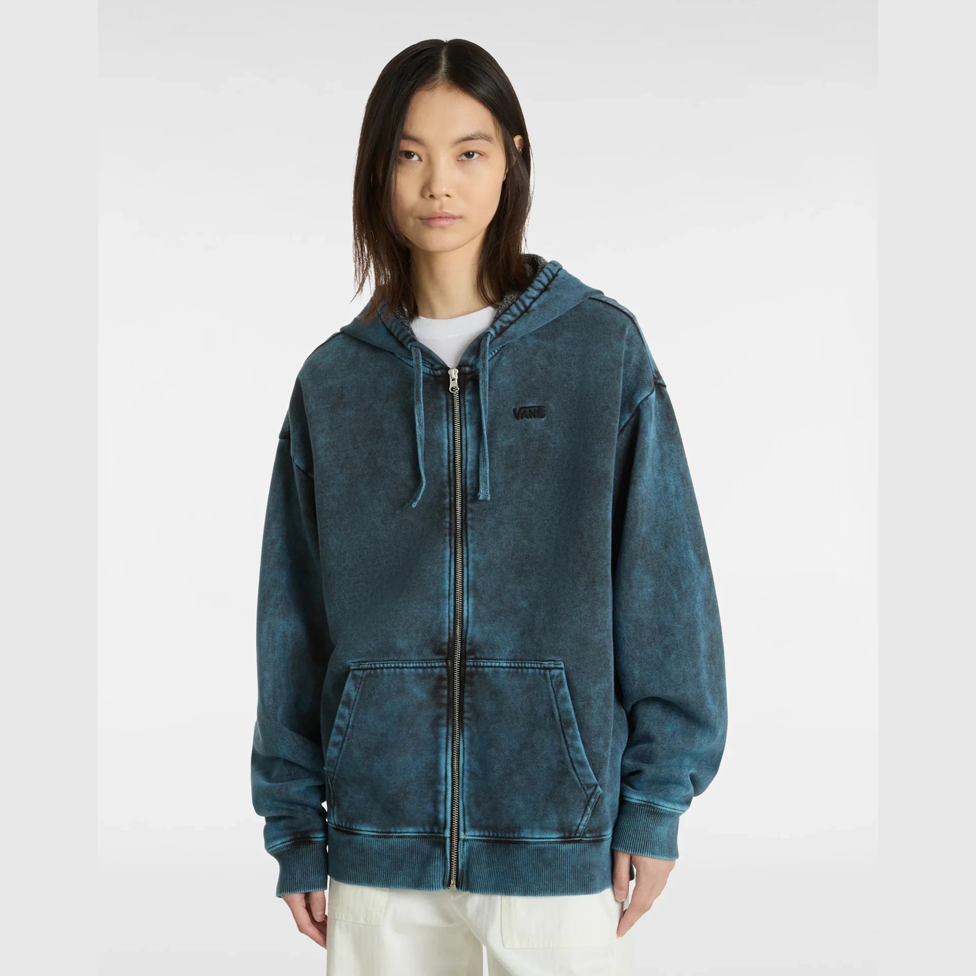 VANS Bleachers OS Hoodie Heritage Blue kép 3