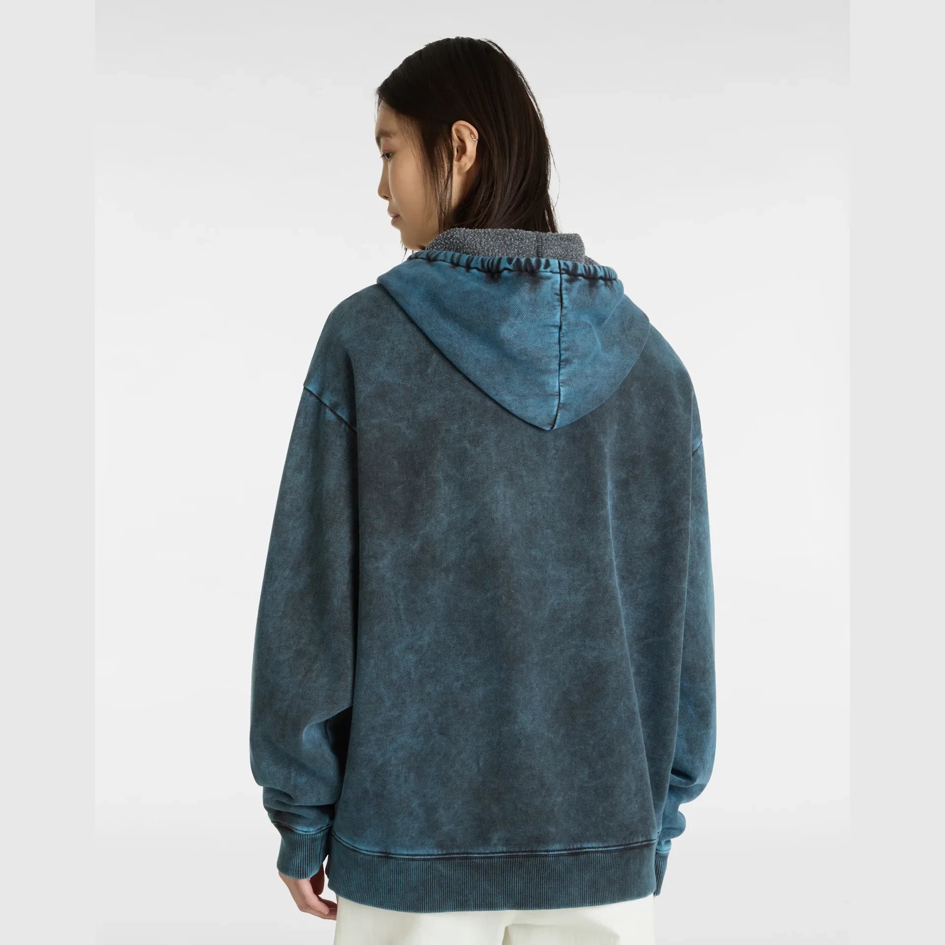 VANS Bleachers OS Hoodie Heritage Blue kép 4