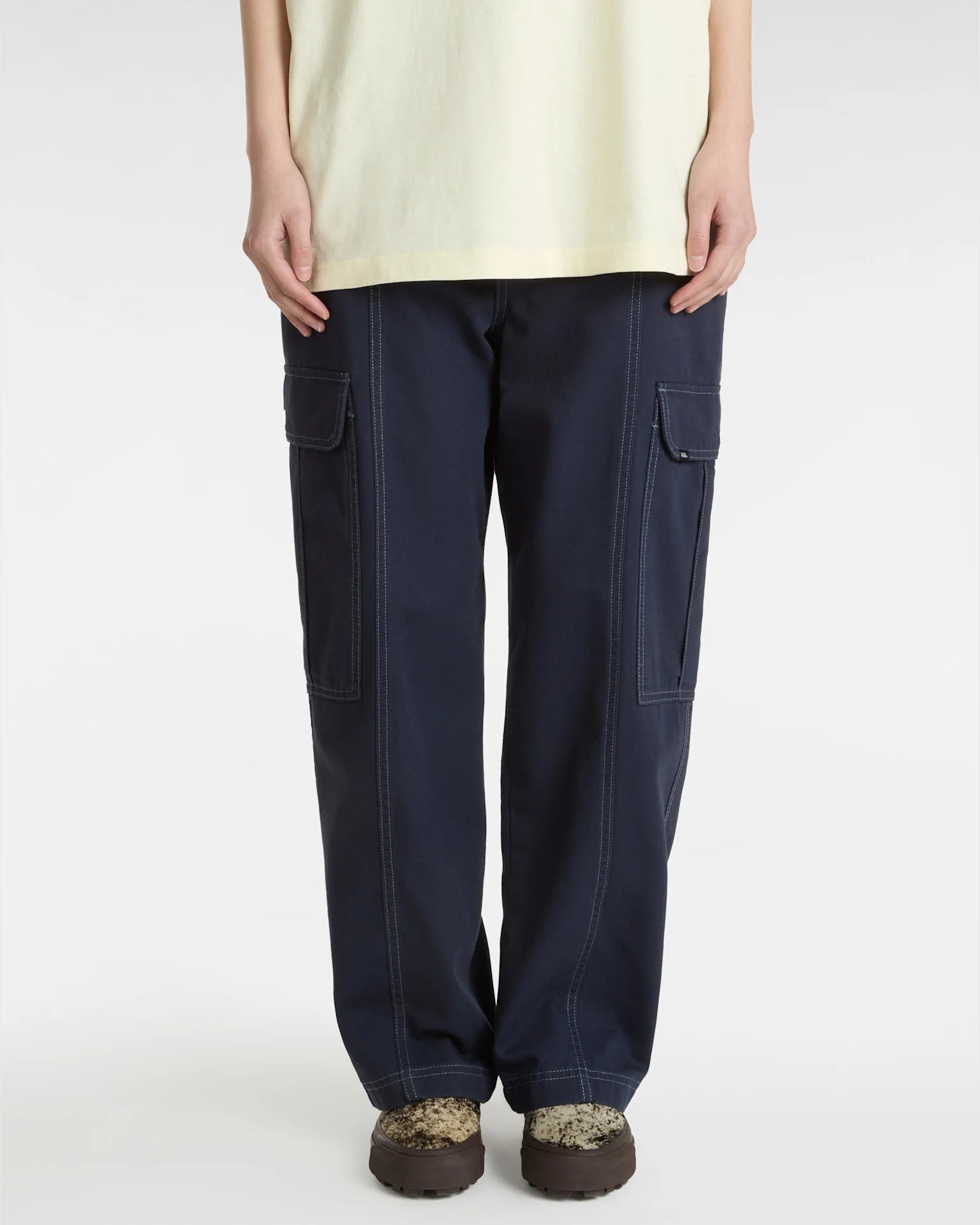 VANS 6oz Canvas Sidewalk Pan PARISIAN NIGHT Nadrág VN000MAZJDU1 - 3