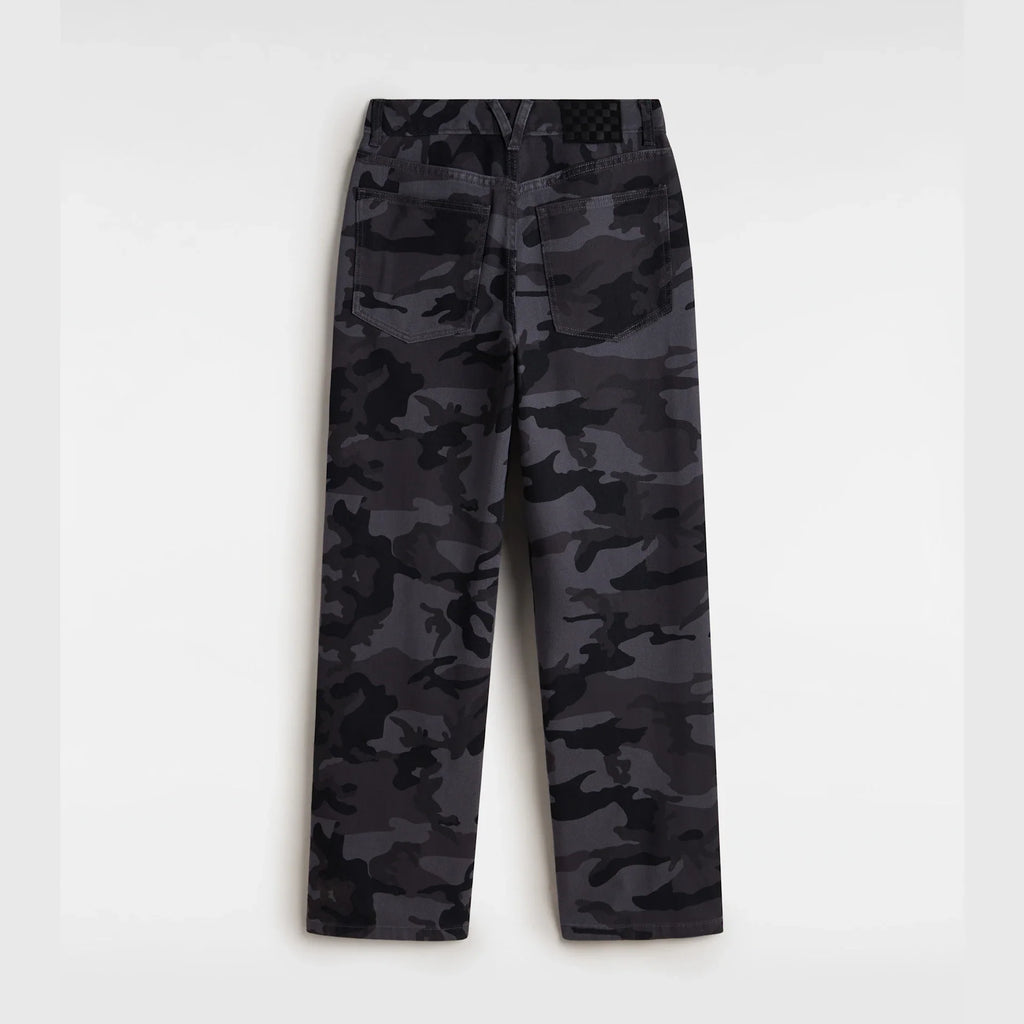 VANS Sirelle Printed Puddle Pants Black/Parisian Night kép 2