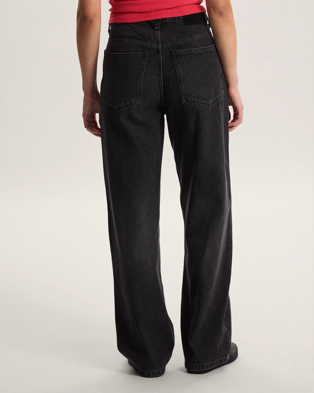 Vans Sirelle 5 Pocket Puddle Pants Black VN000MB5BLK1 - 4