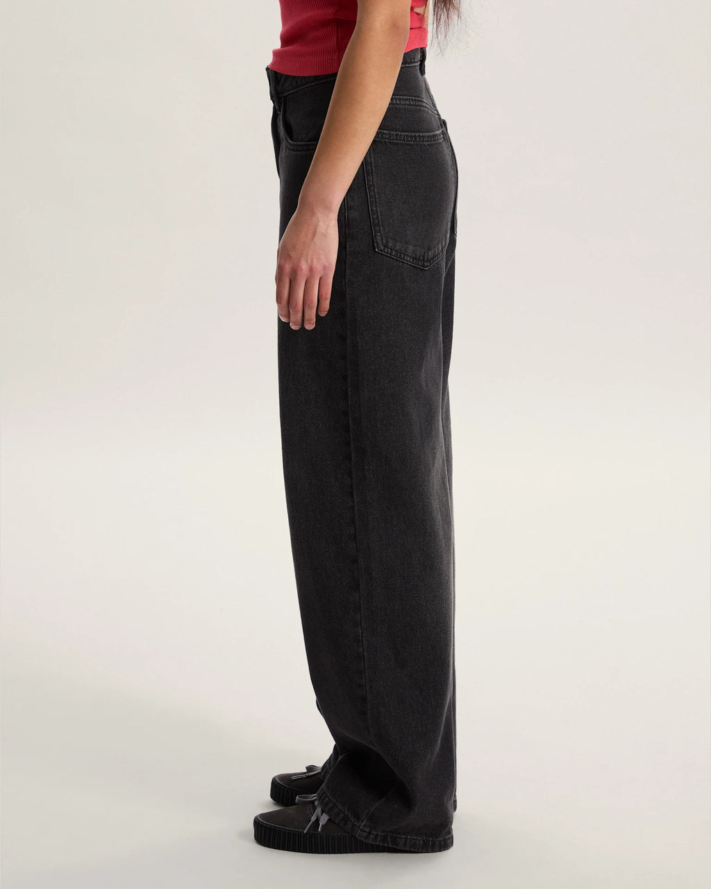 Vans Sirelle 5 Pocket Puddle Pants Black VN000MB5BLK1 - 5