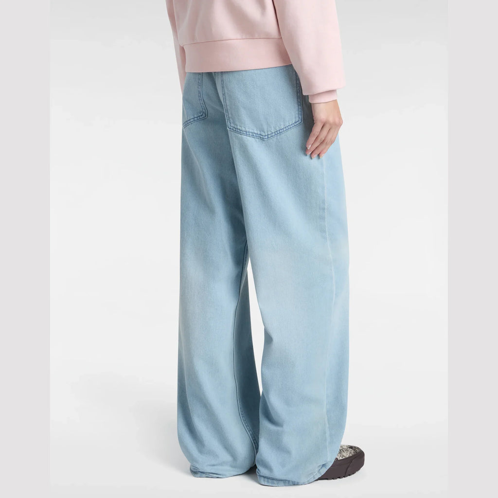 VANS Sirelle 5 Pocket Puddle Pants LIGHT STONEWASH Nadrág kép 4