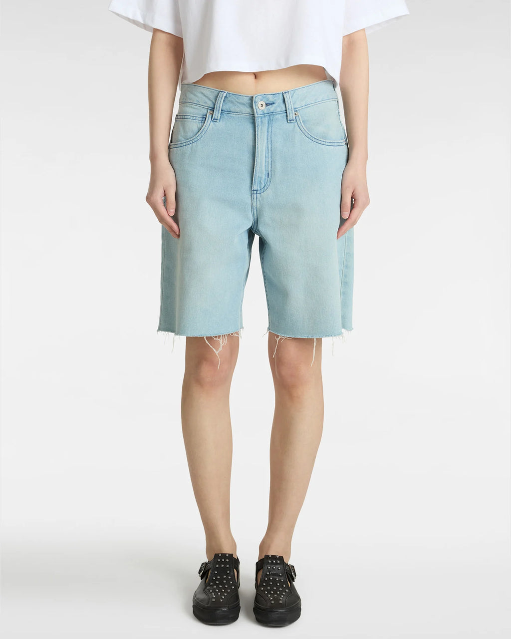 VANS Sirelle Cut-Off Jorts LIGHT STONEWASH Rövidnadrág VN000MBJTTJ1 - 3
