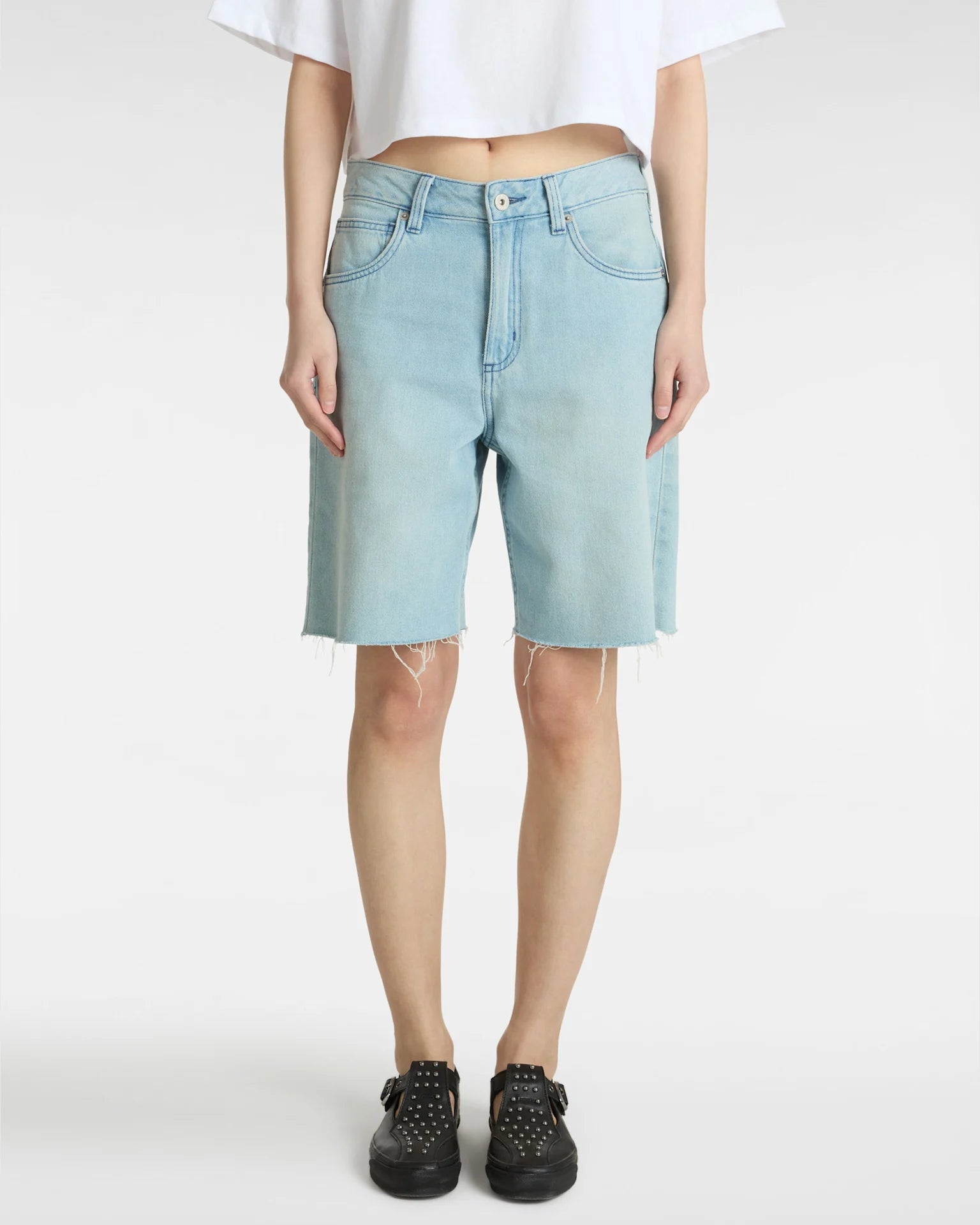 VANS Sirelle Cut-Off Jorts LIGHT STONEWASH Rövidnadrág VN000MBJTTJ1 - 3