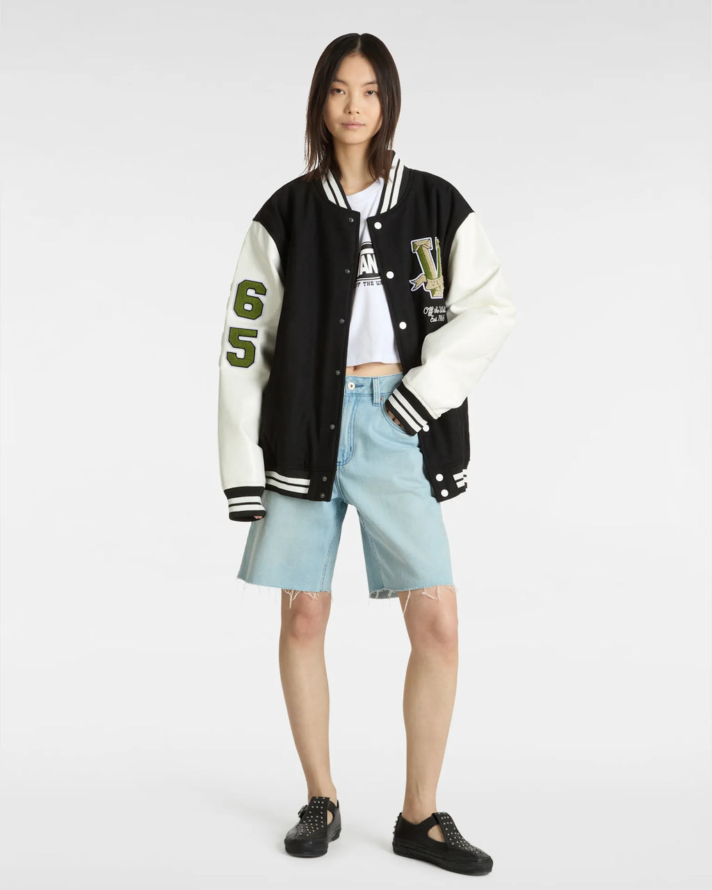 VANS Sirelle Cut-Off Jorts LIGHT STONEWASH Rövidnadrág VN000MBJTTJ1 - 6