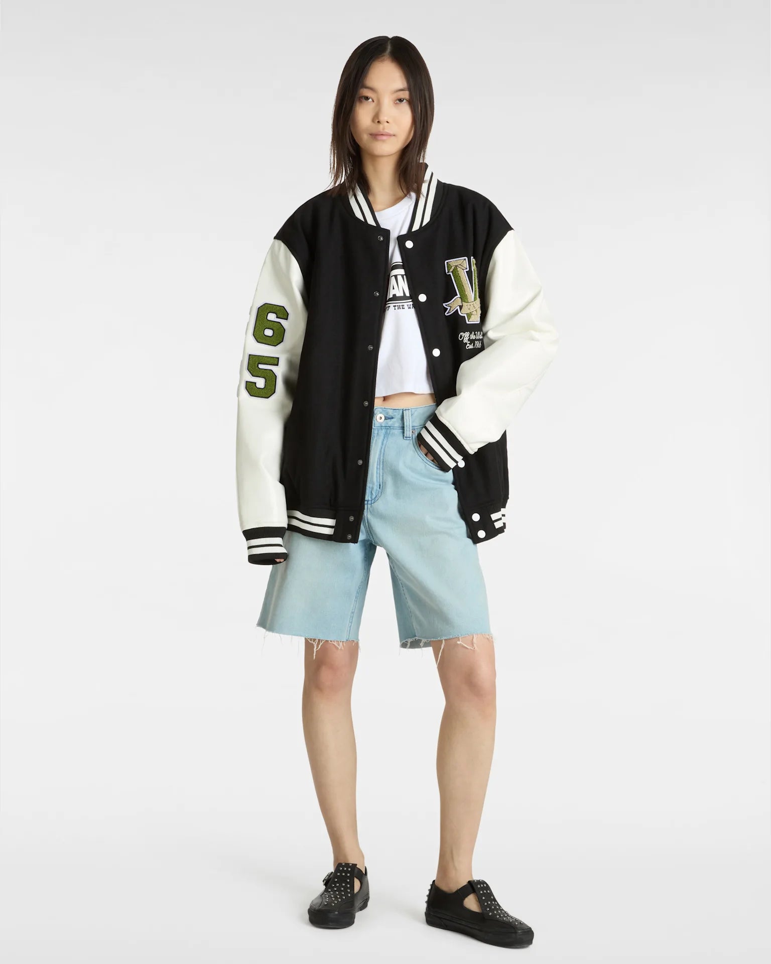 VANS Sirelle Cut-Off Jorts LIGHT STONEWASH Rövidnadrág VN000MBJTTJ1 - 6