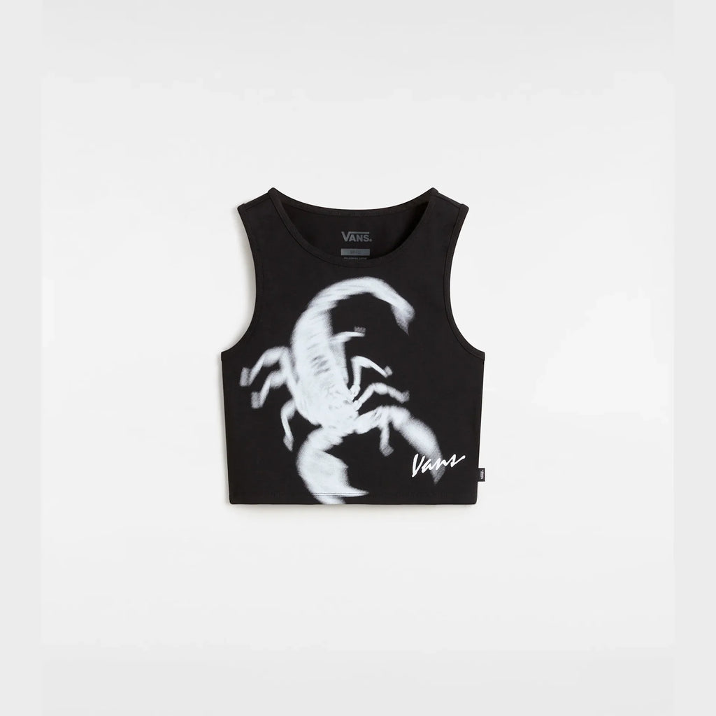 VANS Venom Fitted Crop Tank Black kép 1