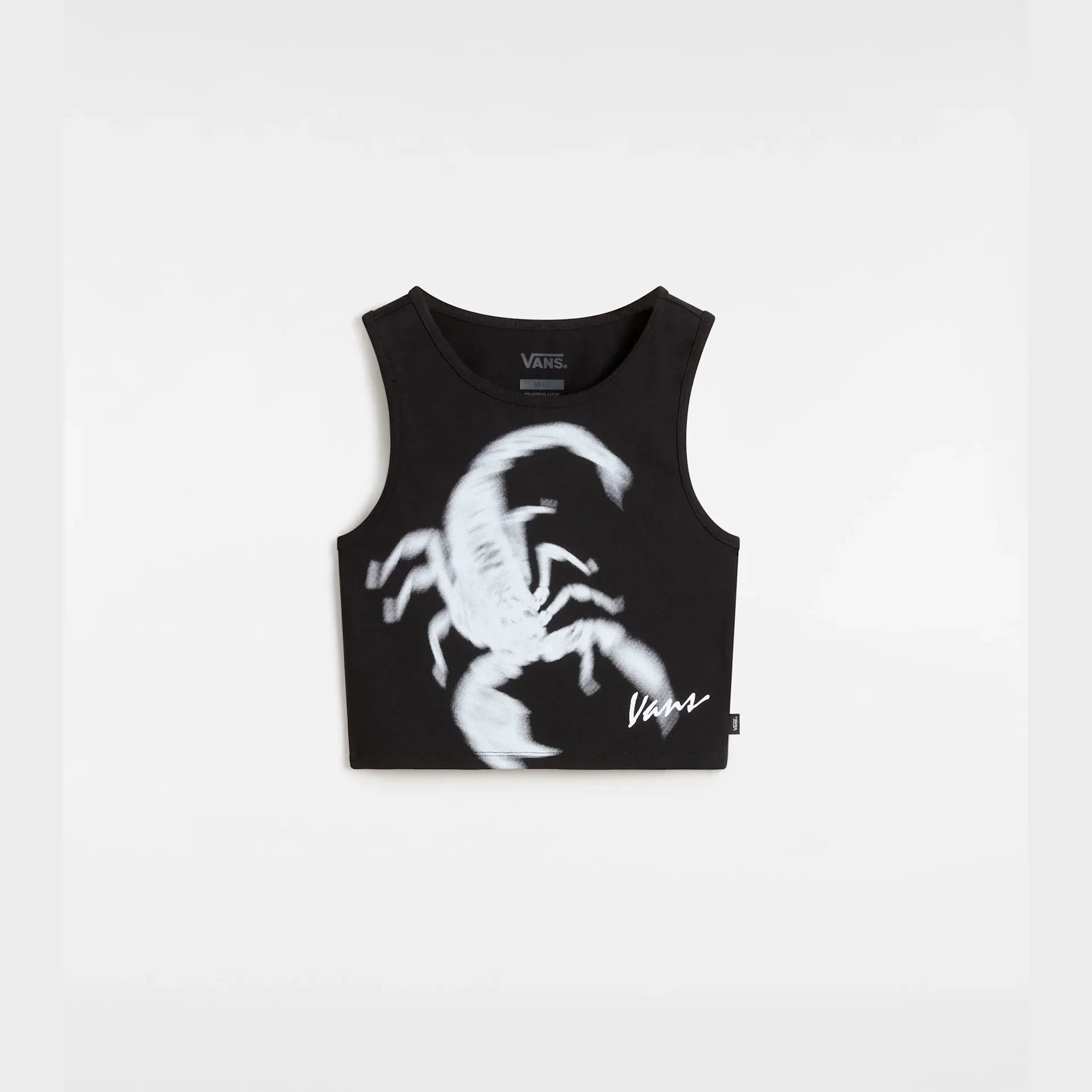VANS Venom Fitted Crop Tank Black kép 1