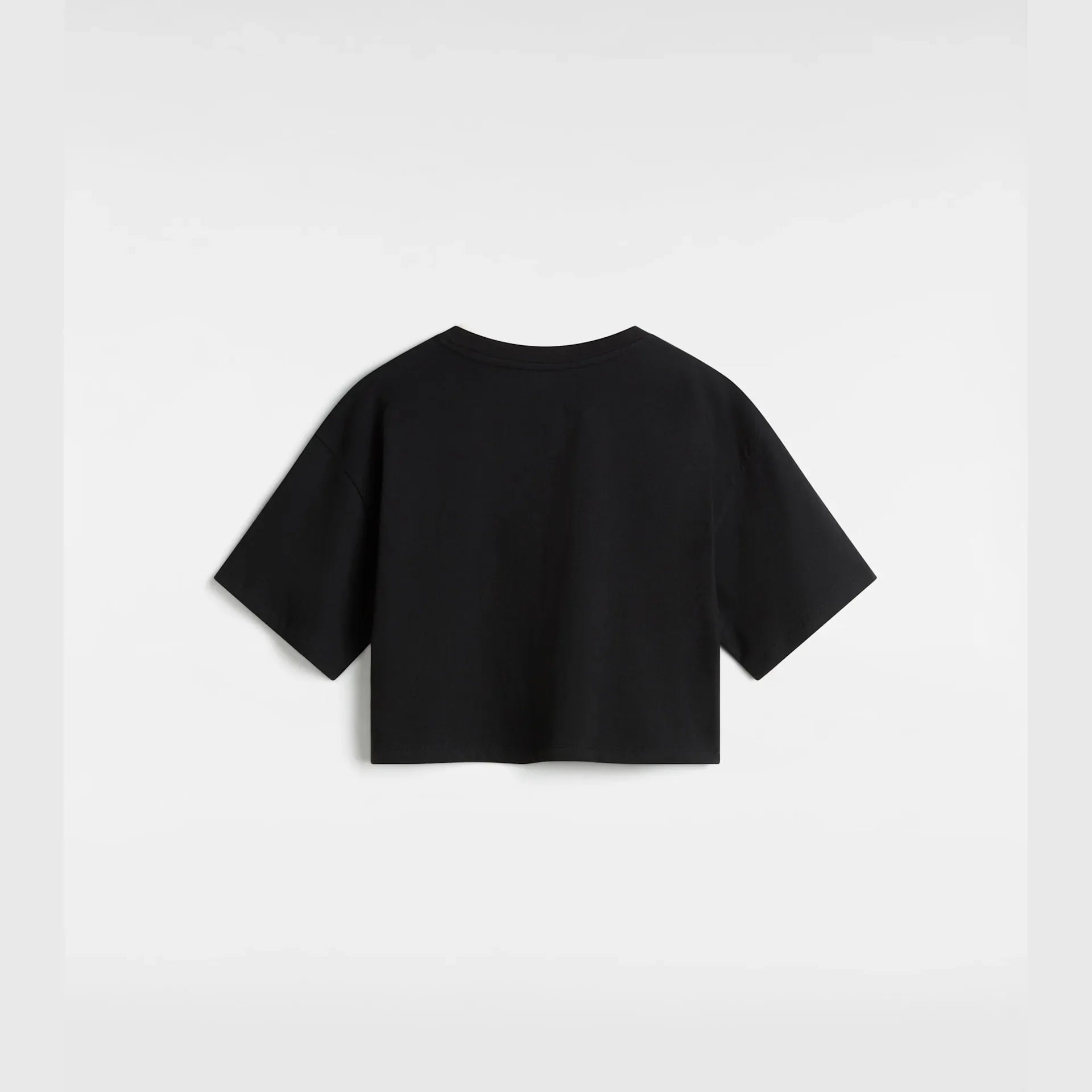 VANS Grinning Face SS Relax Crop Black kép 2