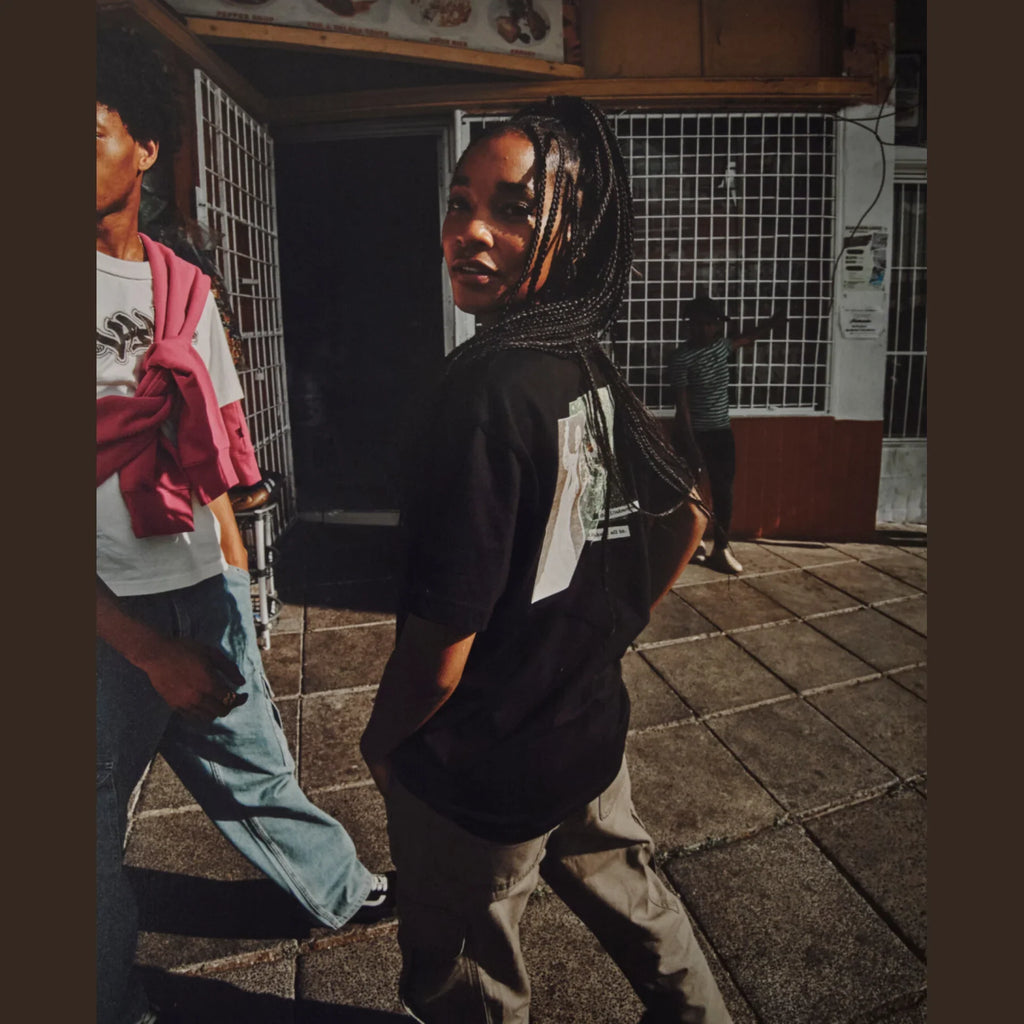 VANS Garden Oversized SS Black kép 2