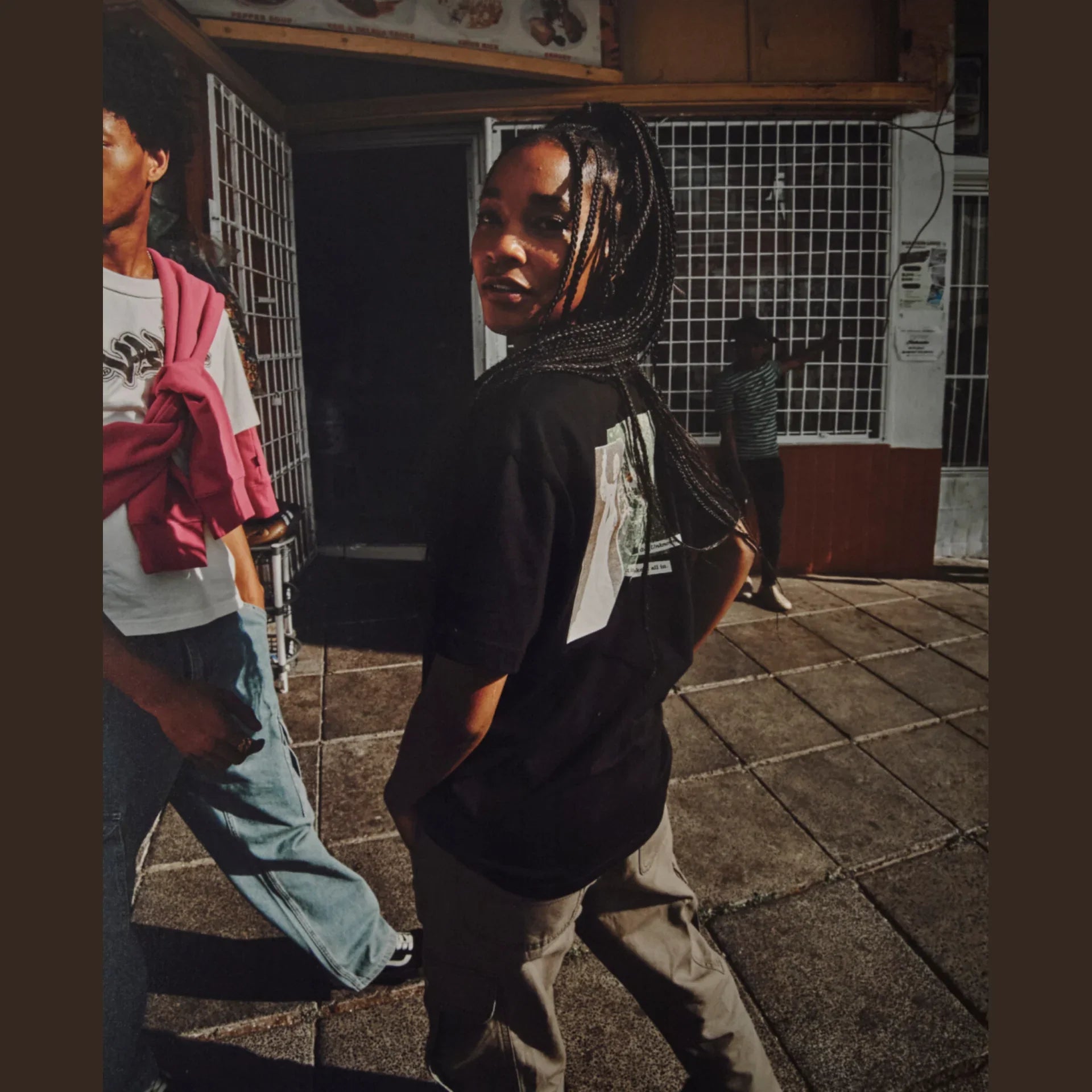VANS Garden Oversized SS Black kép 2
