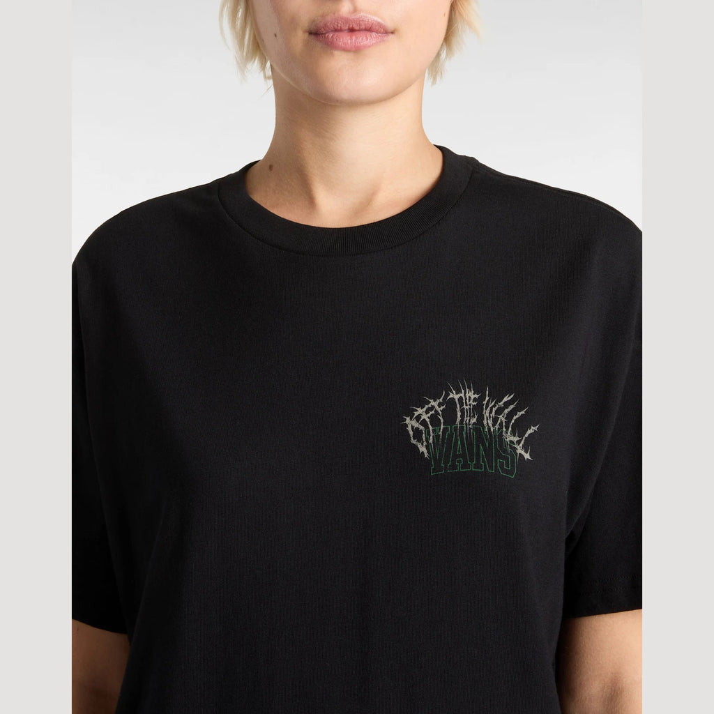 VANS Metal University Oversized SS Black kép 6