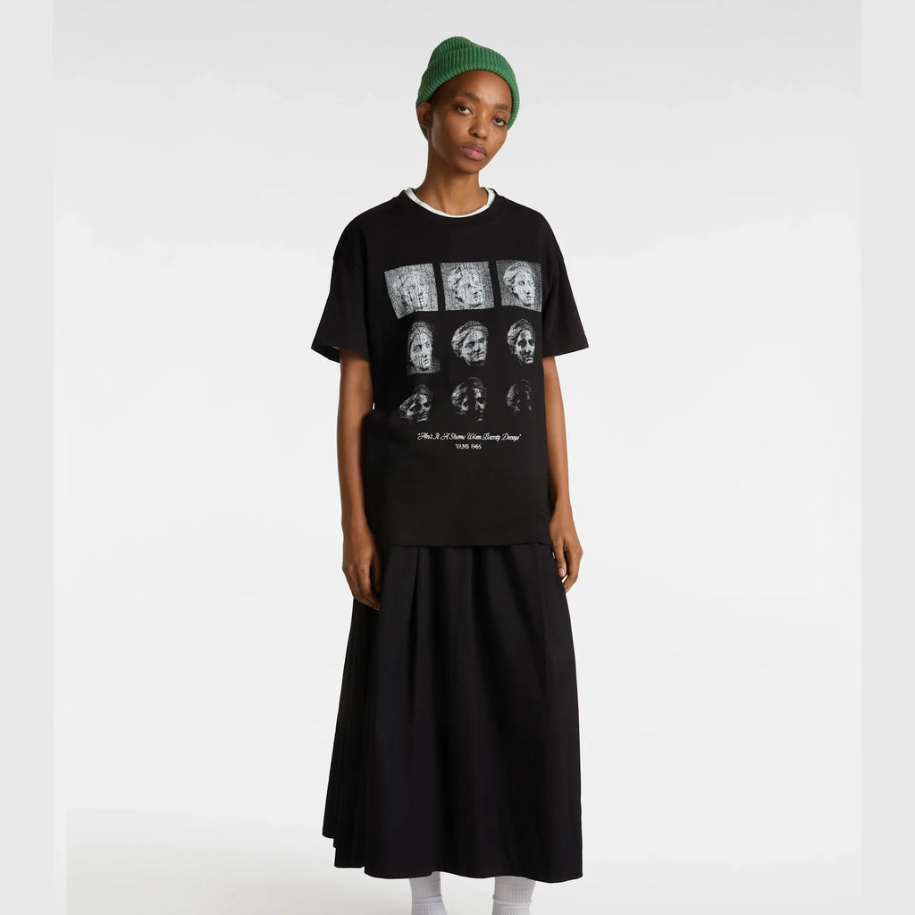 VANS Decay Oversized SS Black kép 5