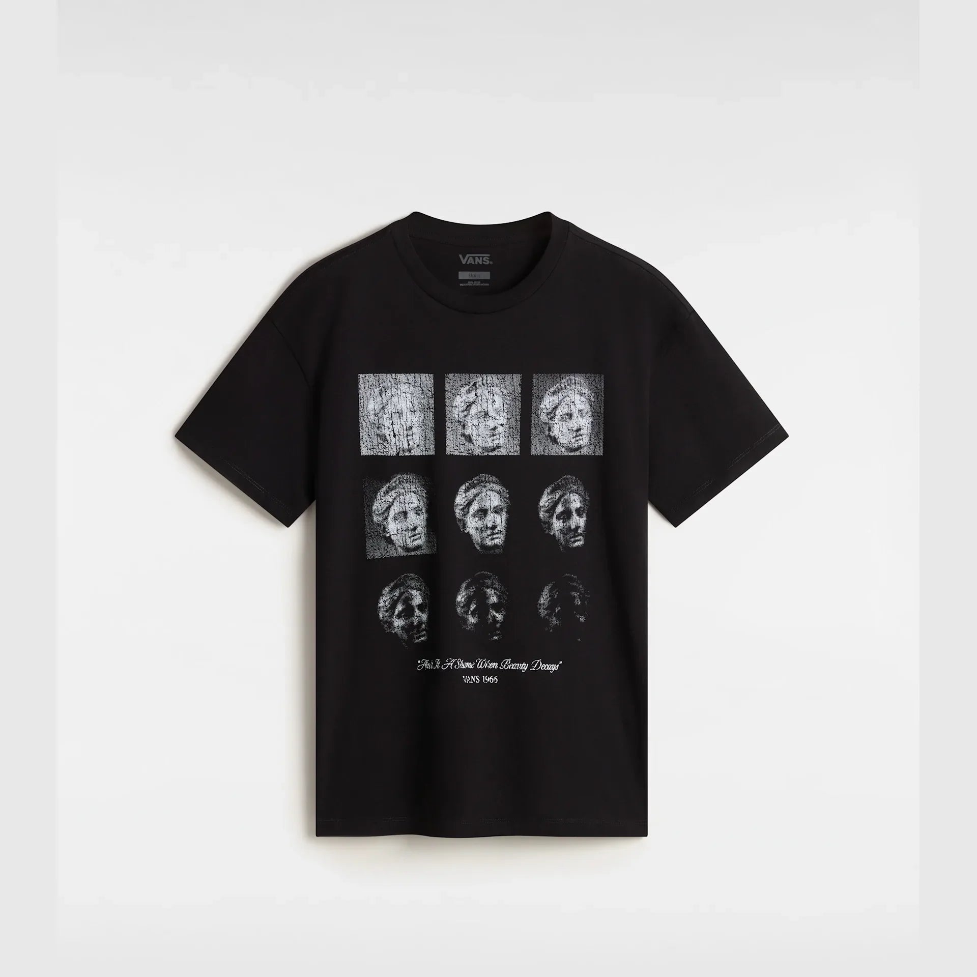 VANS Decay Oversized SS Black kép 1