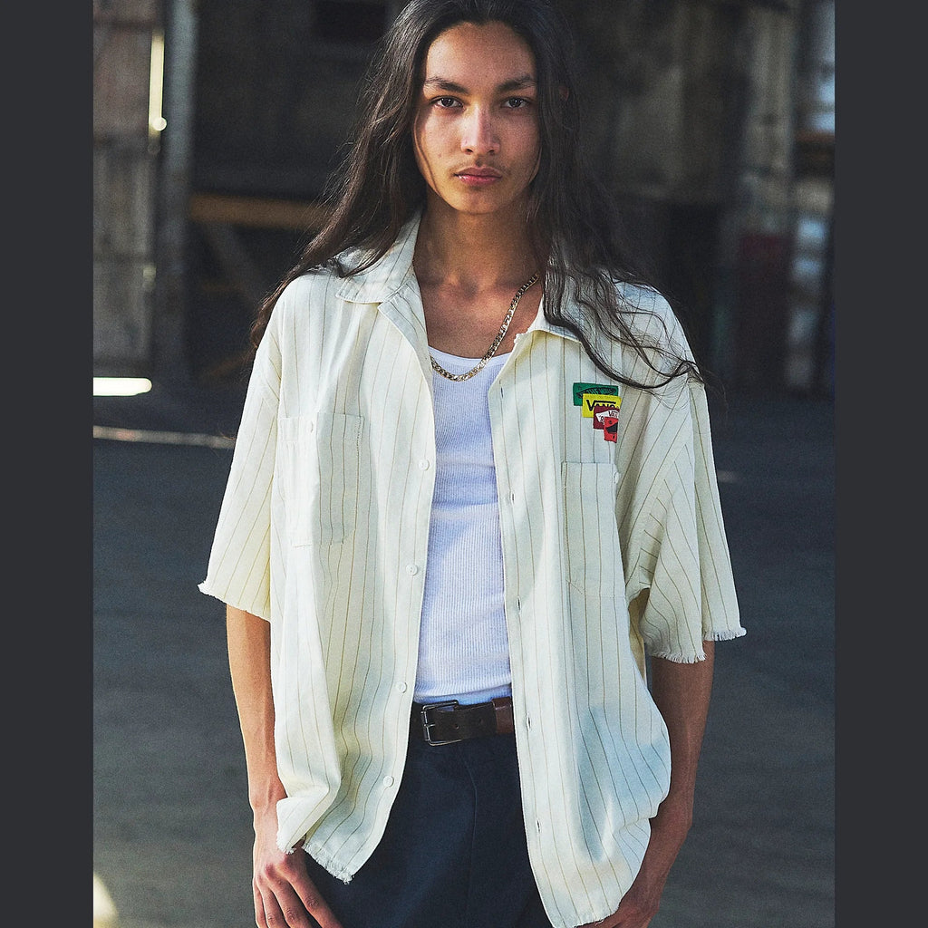 VANS LX Chlo SS Shirt marshmallow kép 5