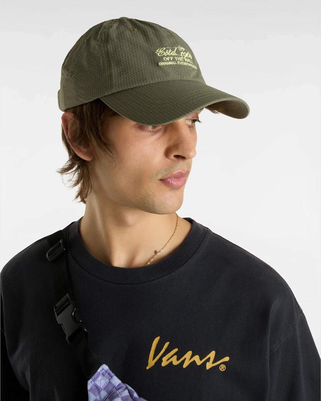 VANS Estd 1966 Curved Bill Jockey LODEN GREEN kép 4