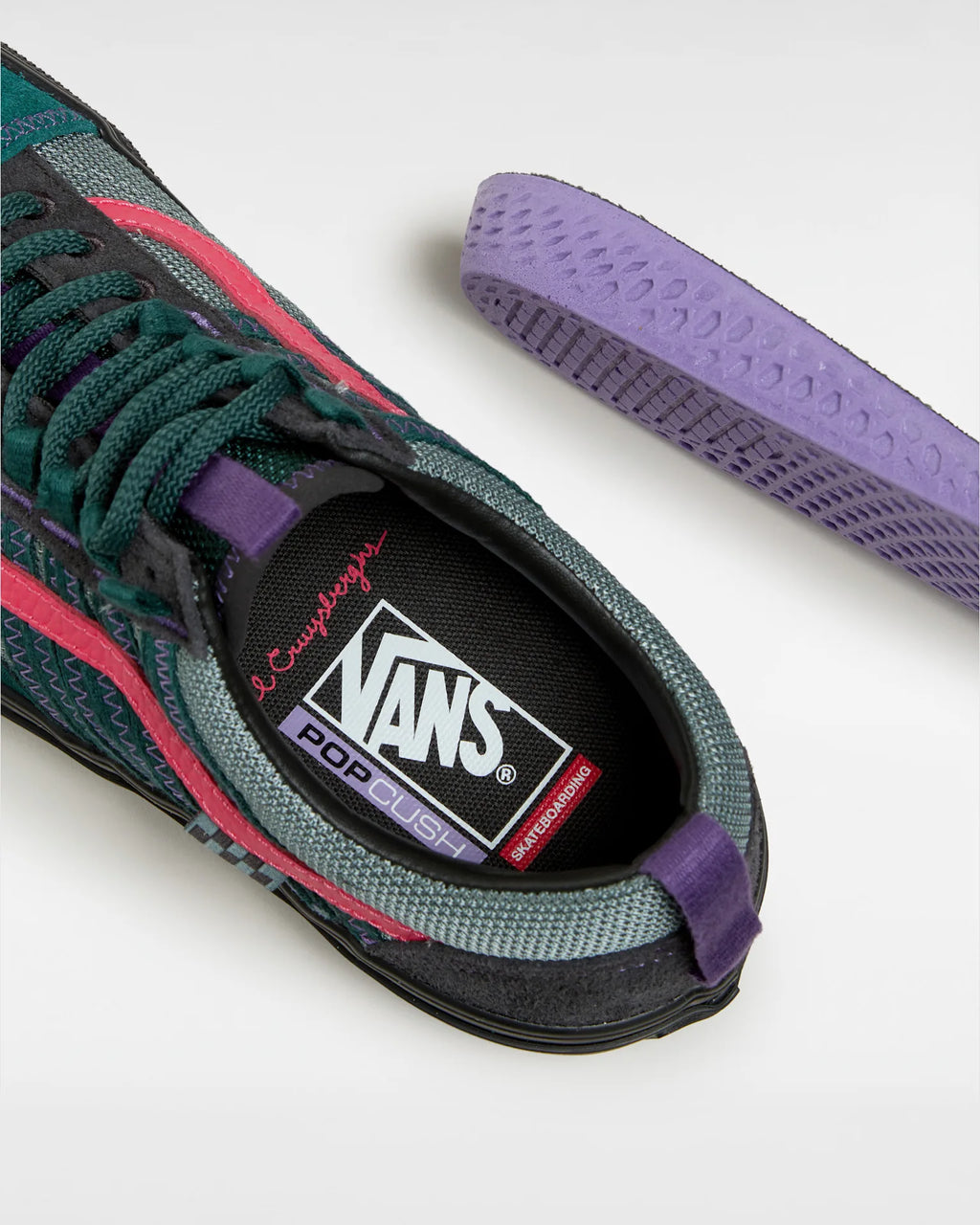 VANS Skate Old Skool Sport AXEL CRUYSBERGHS PONDEROSA PINE Cipő VN000MRJYQX1 - 7