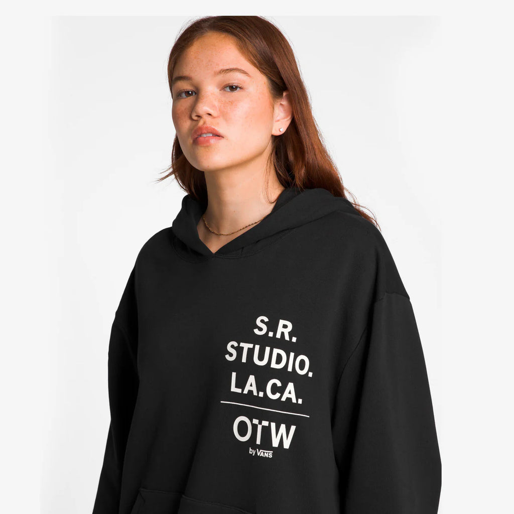 VANS OTW Sterling Ruby Hoodie SRLA Black Pulóver VN000MZFBLK1 - 4