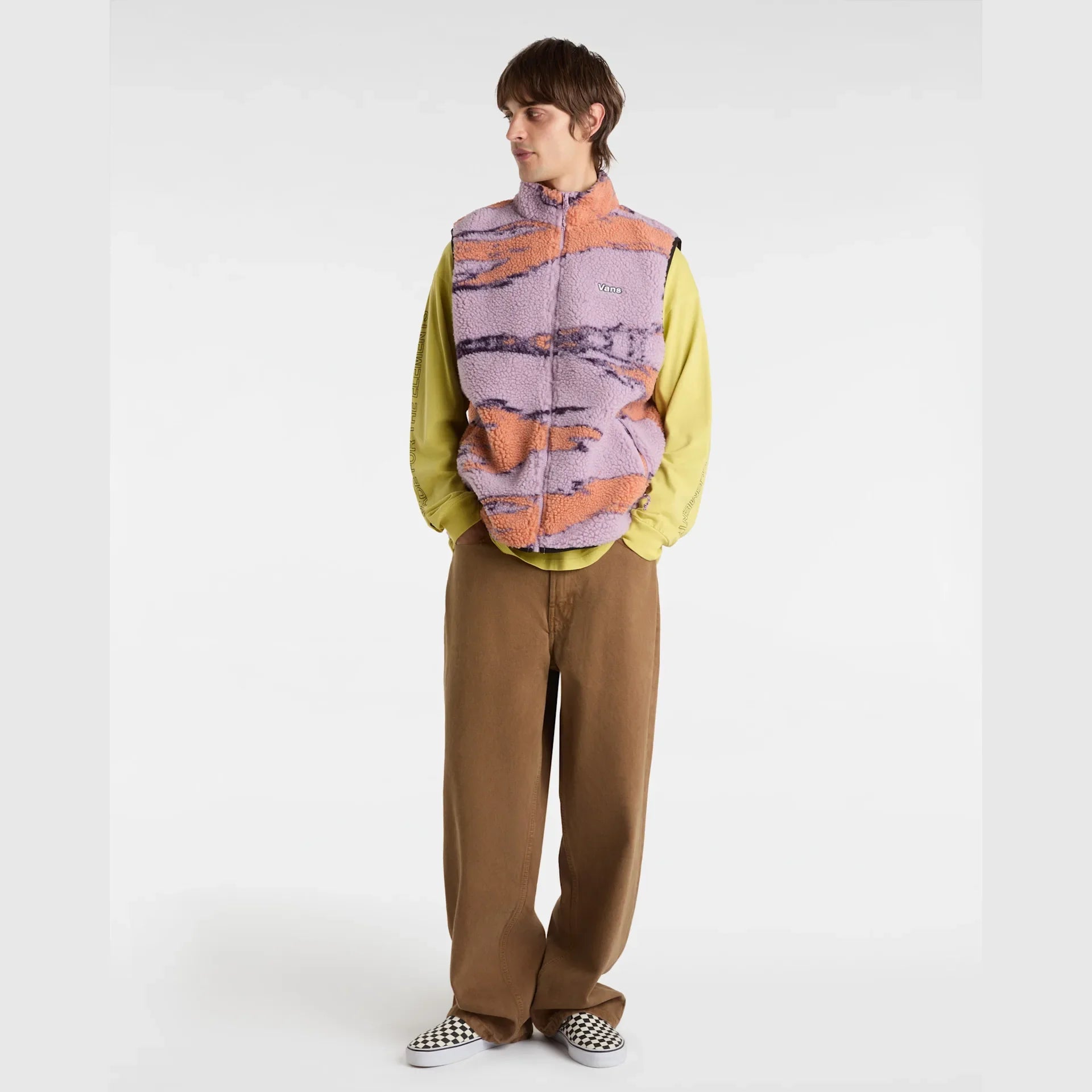 VANS Slip Stream Vest LAVENDER MIST kép 5