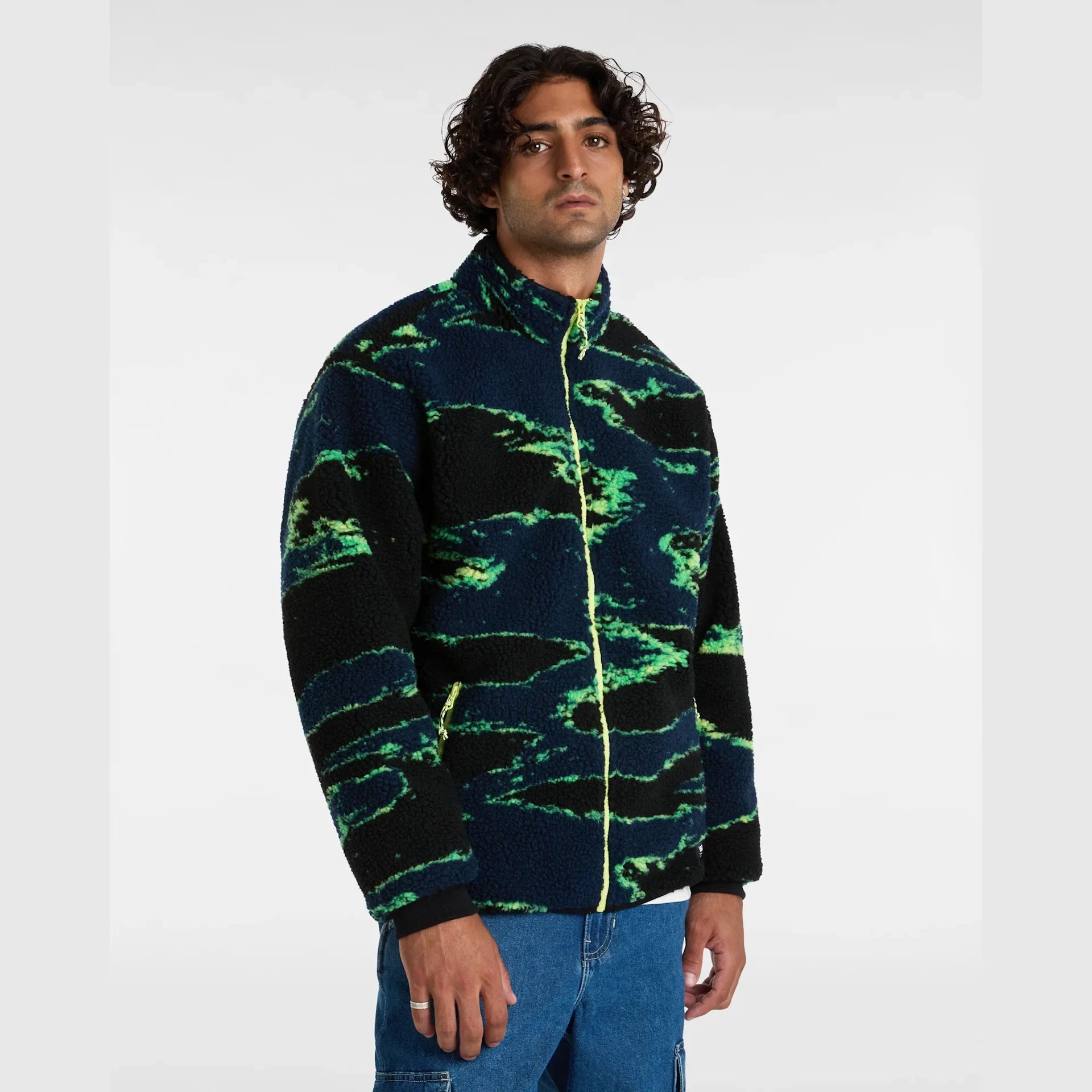 VANS Slip Stream Full Zip Jacket Black kép 3