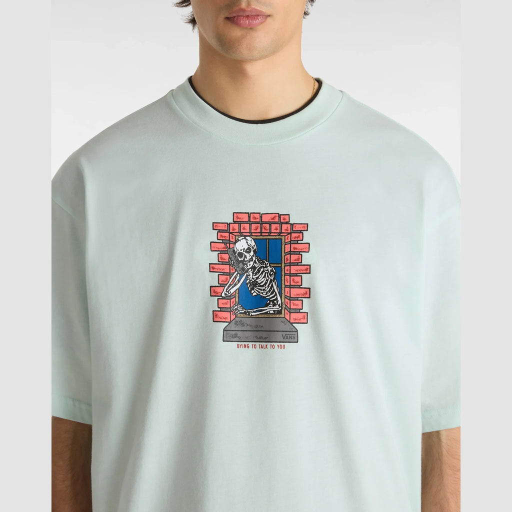 VANS Skull Window SS HINT OF MINT kép 6
