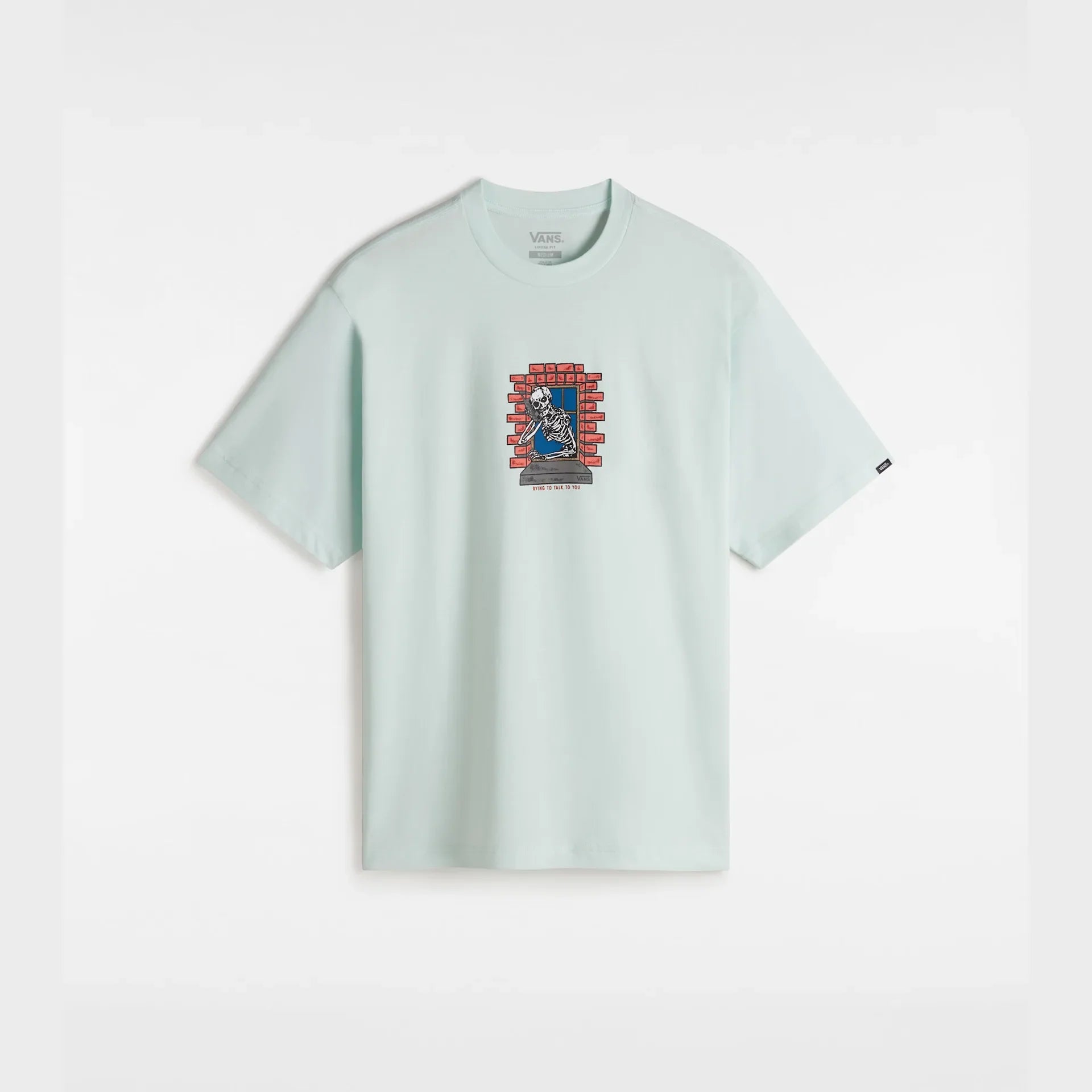VANS Skull Window SS HINT OF MINT kép 1