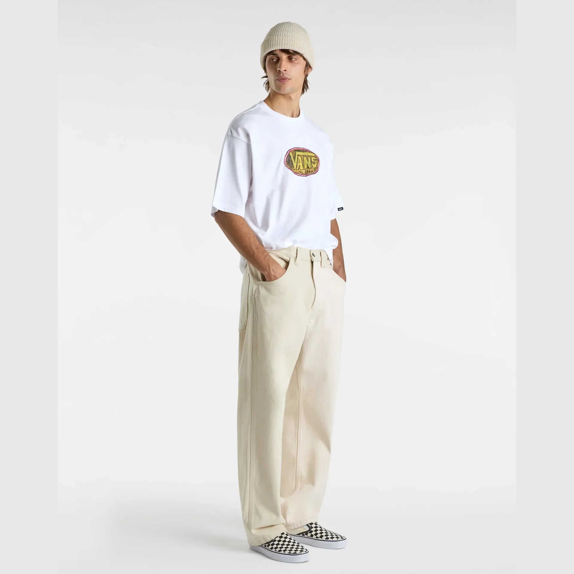 VANS Scribblex SS White kép 5