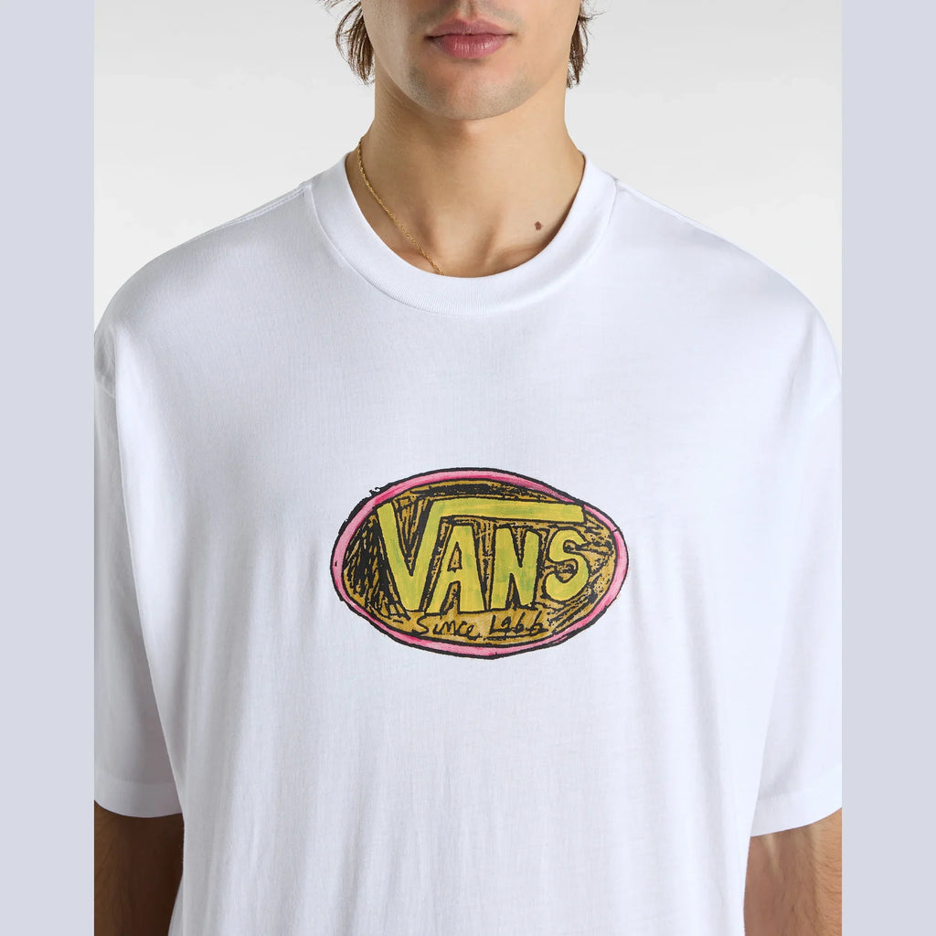 VANS Scribblex SS White kép 6