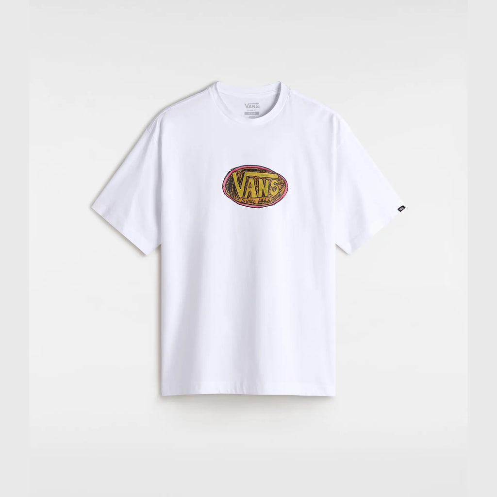 VANS Scribblex SS White kép 1
