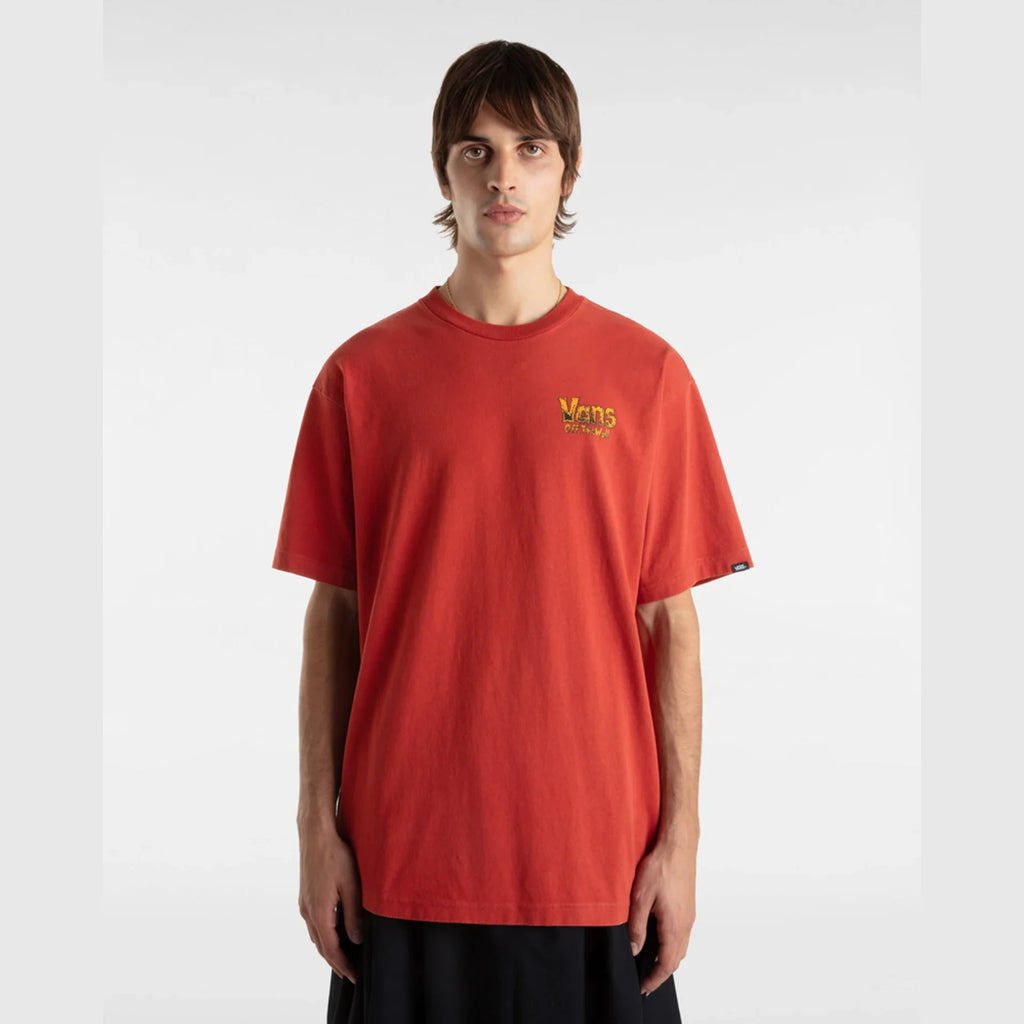 VANS Z LEGACY LOOSE SS Red Ochre Póló kép 3
