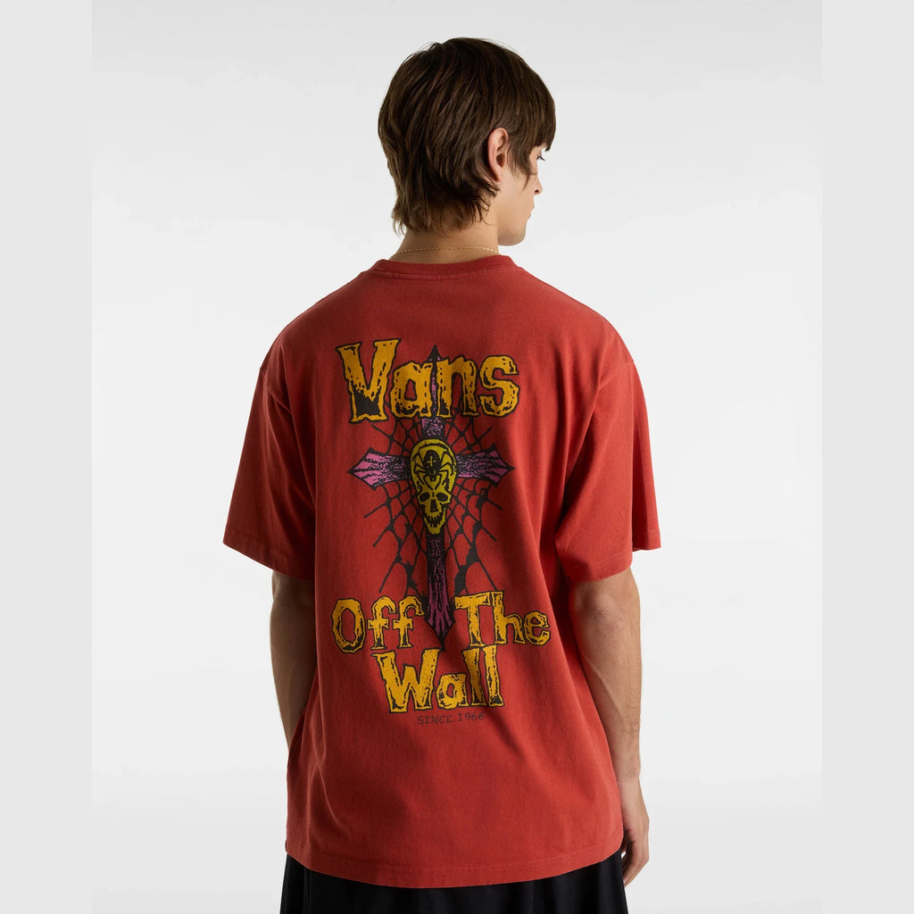 VANS Z LEGACY LOOSE SS Red Ochre Póló kép 4