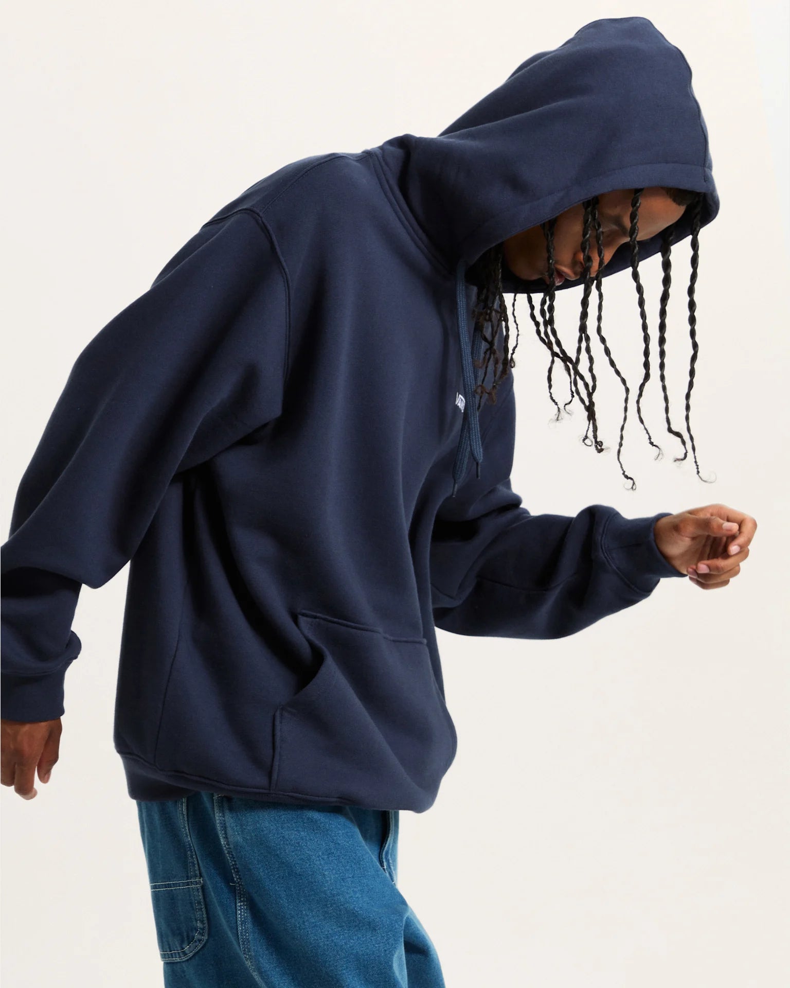VANS LEFT CHEST II LOOSE PO PARISIAN NIGHT Pulóver VN000P21JDU1 - 5