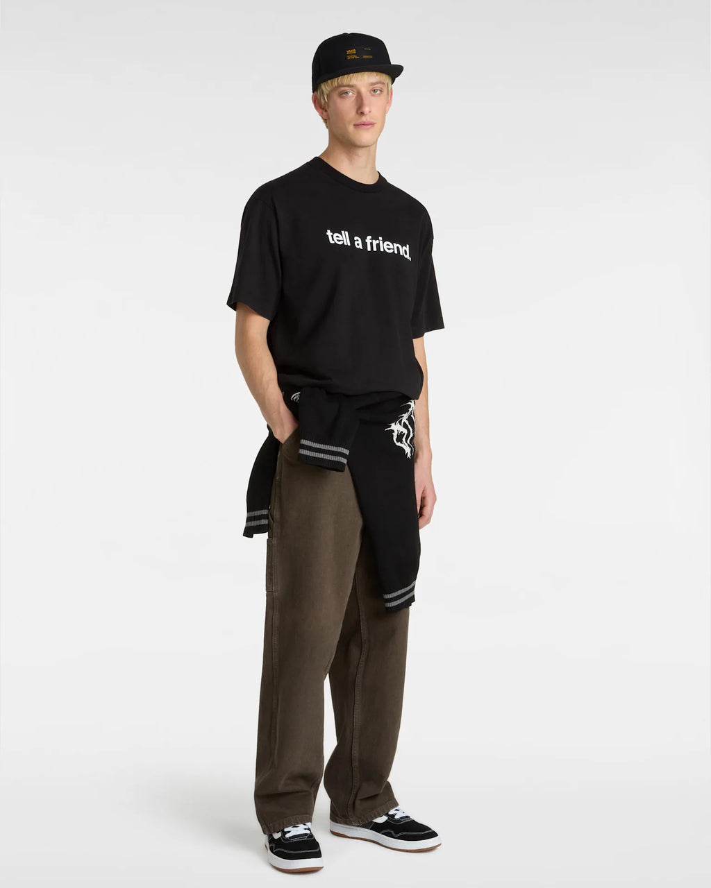 Vans TAF LOOSE SS Black VN000P4YBLK1 - 5