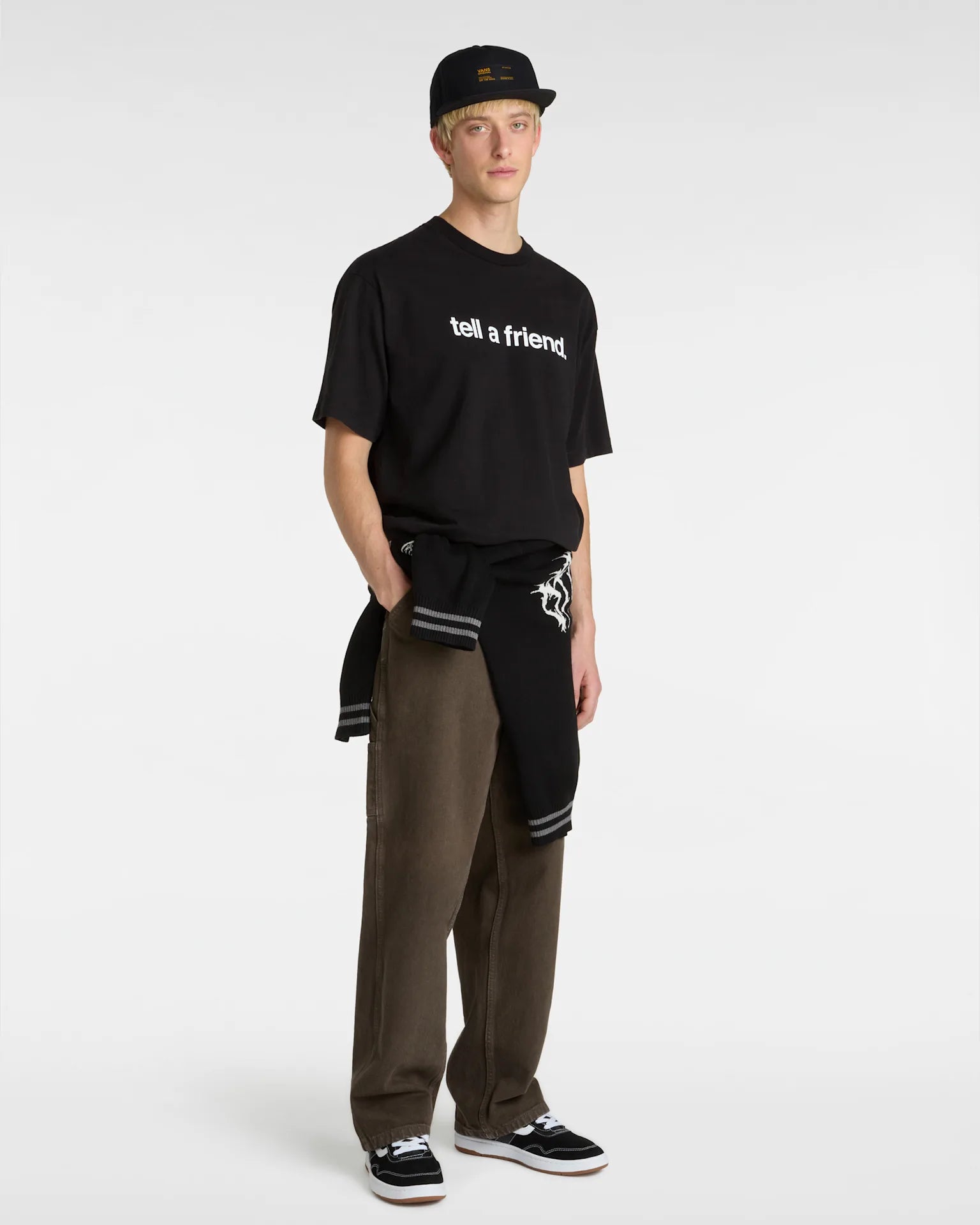 Vans TAF LOOSE SS Black VN000P4YBLK1 - 5
