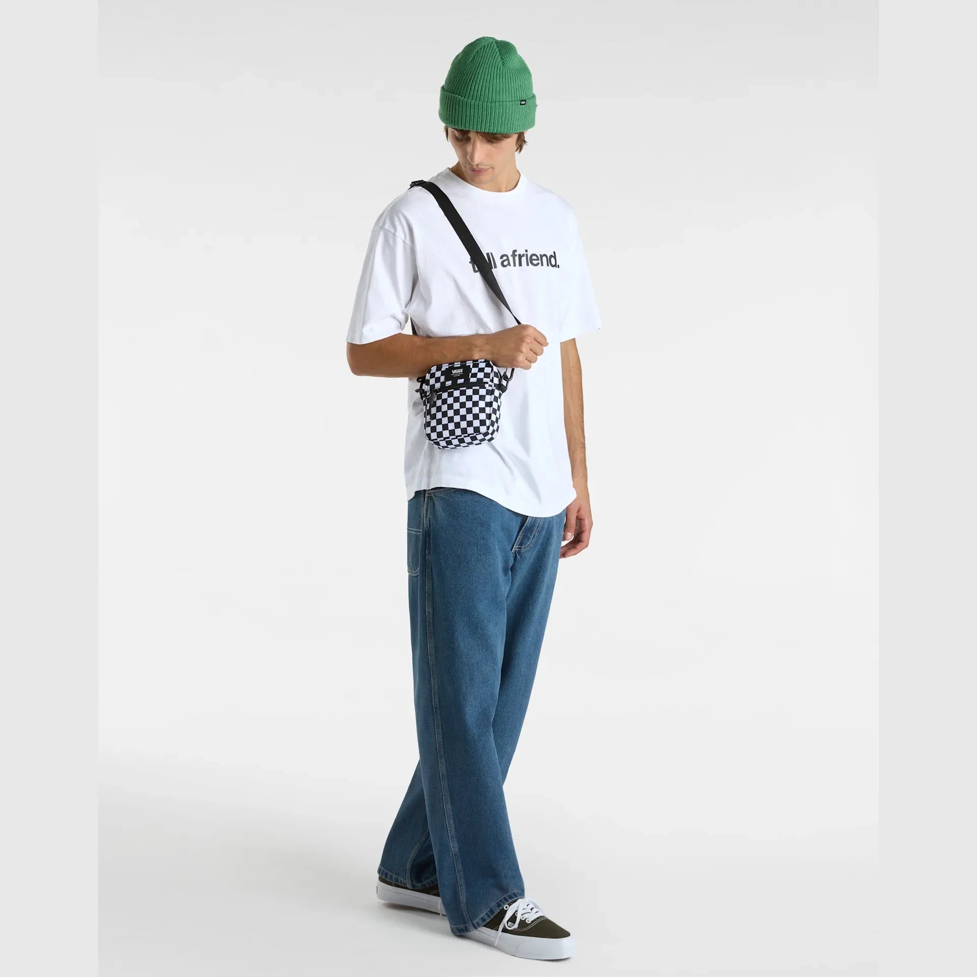 VANS TAF LOOSE SS White Póló kép 5