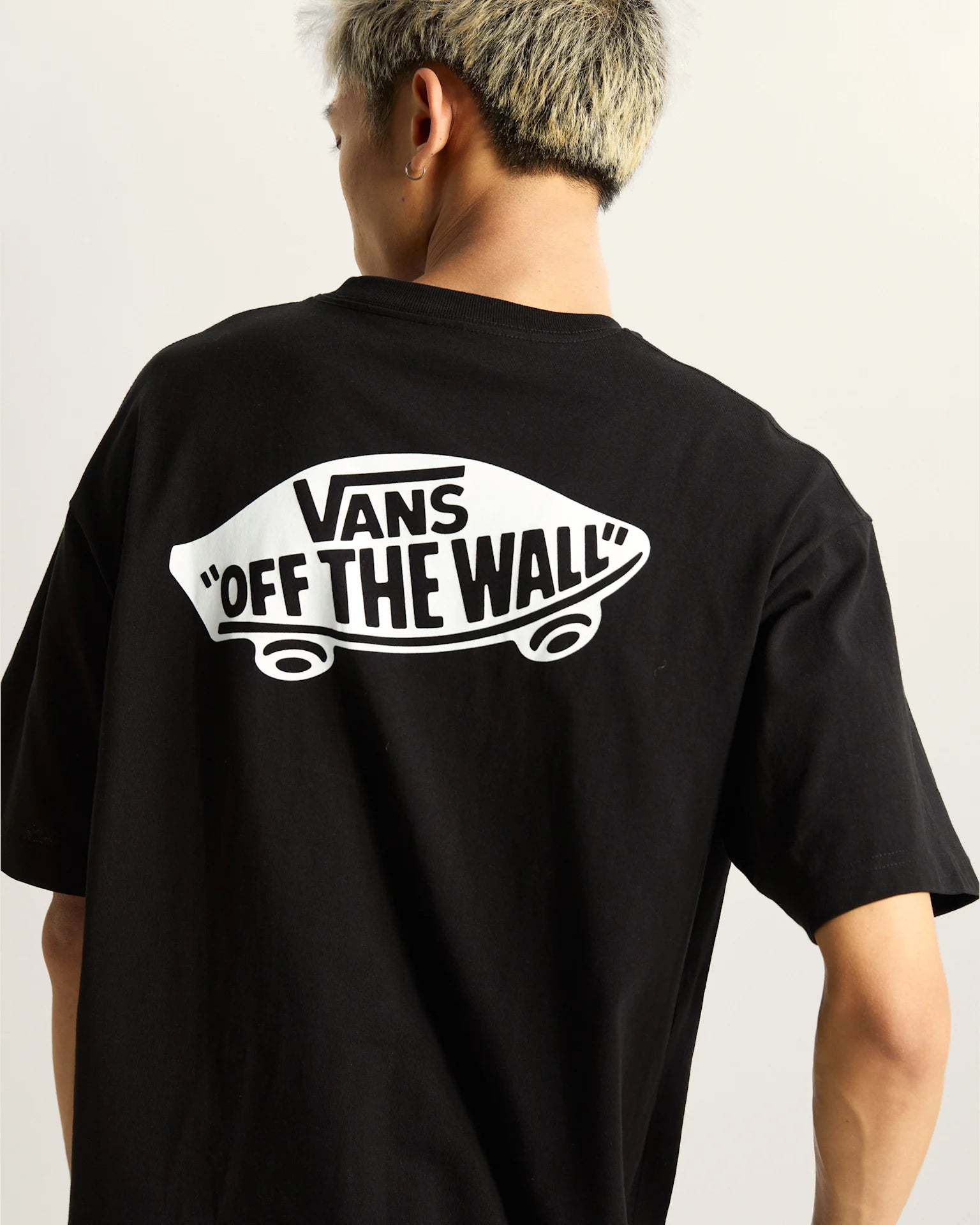 VANS STYLE 76 II LOOSE SS TE Black/White Póló VN000P50Y281 - 7
