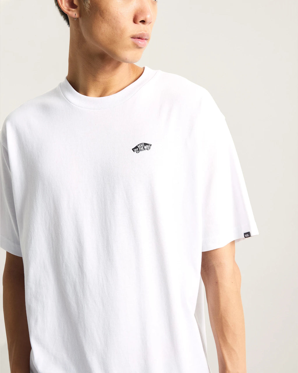 Vans STYLE 76 II LOOSE SS TEE White/Black Textil VN000P50YB21 - 6